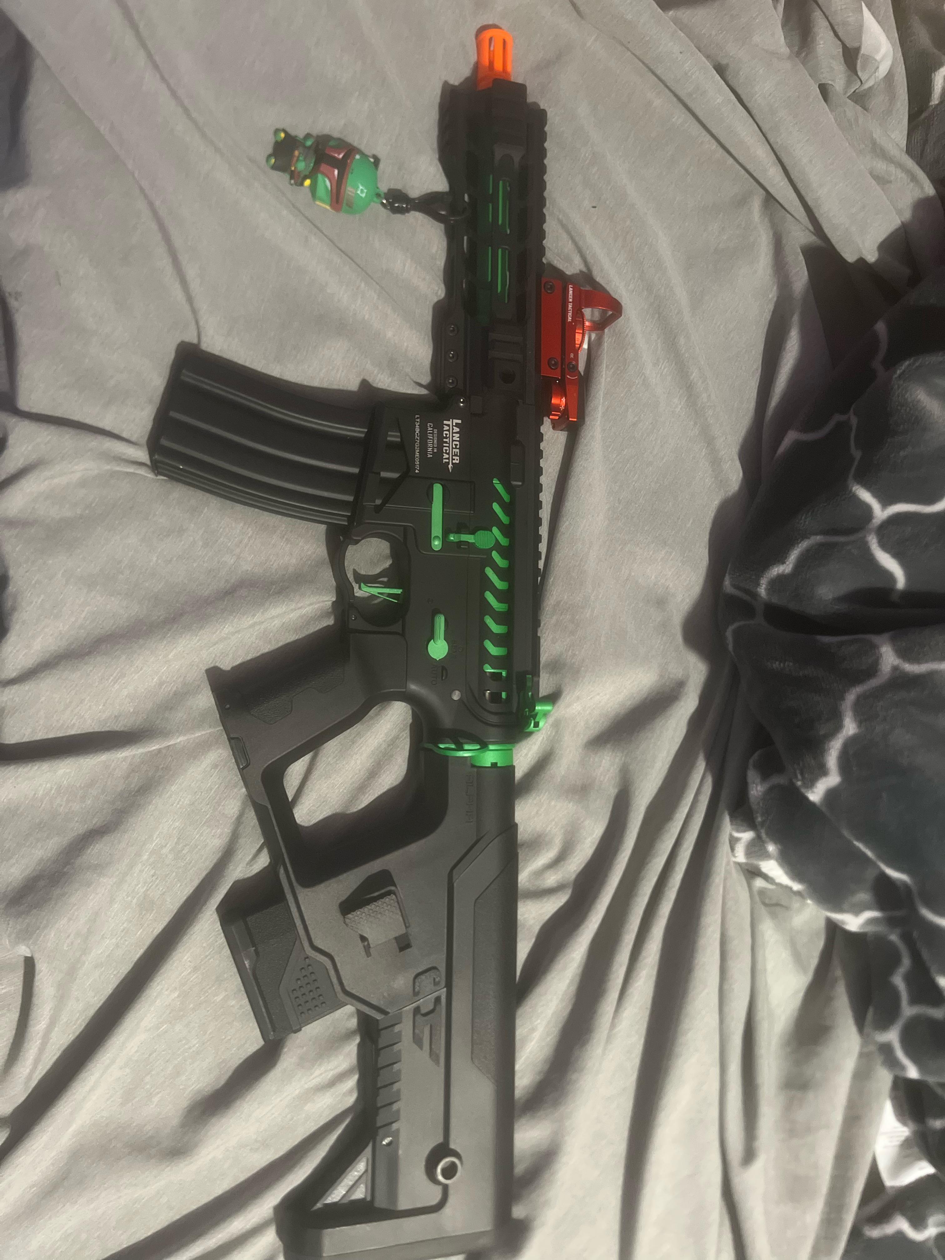 My first ever assault rifle airsoft gun i’m going to a course soon any