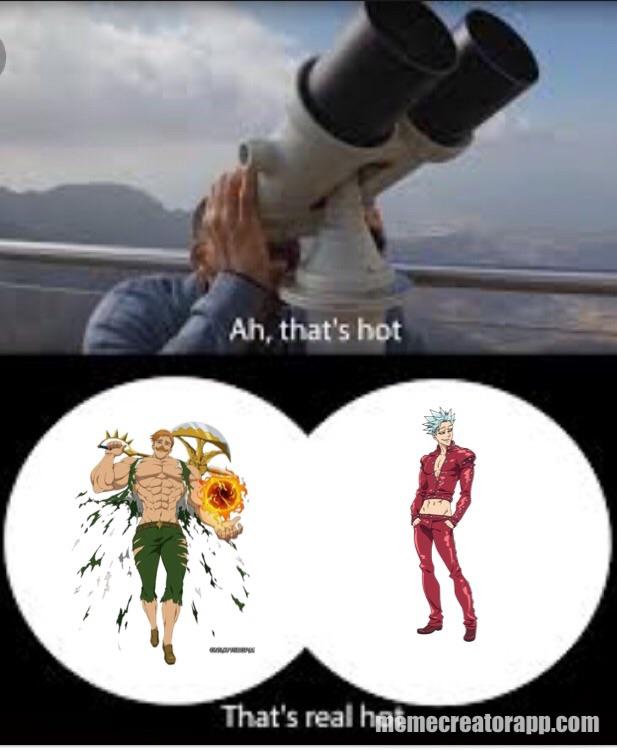 They’re too hot for me r/NanatsunoTaizai