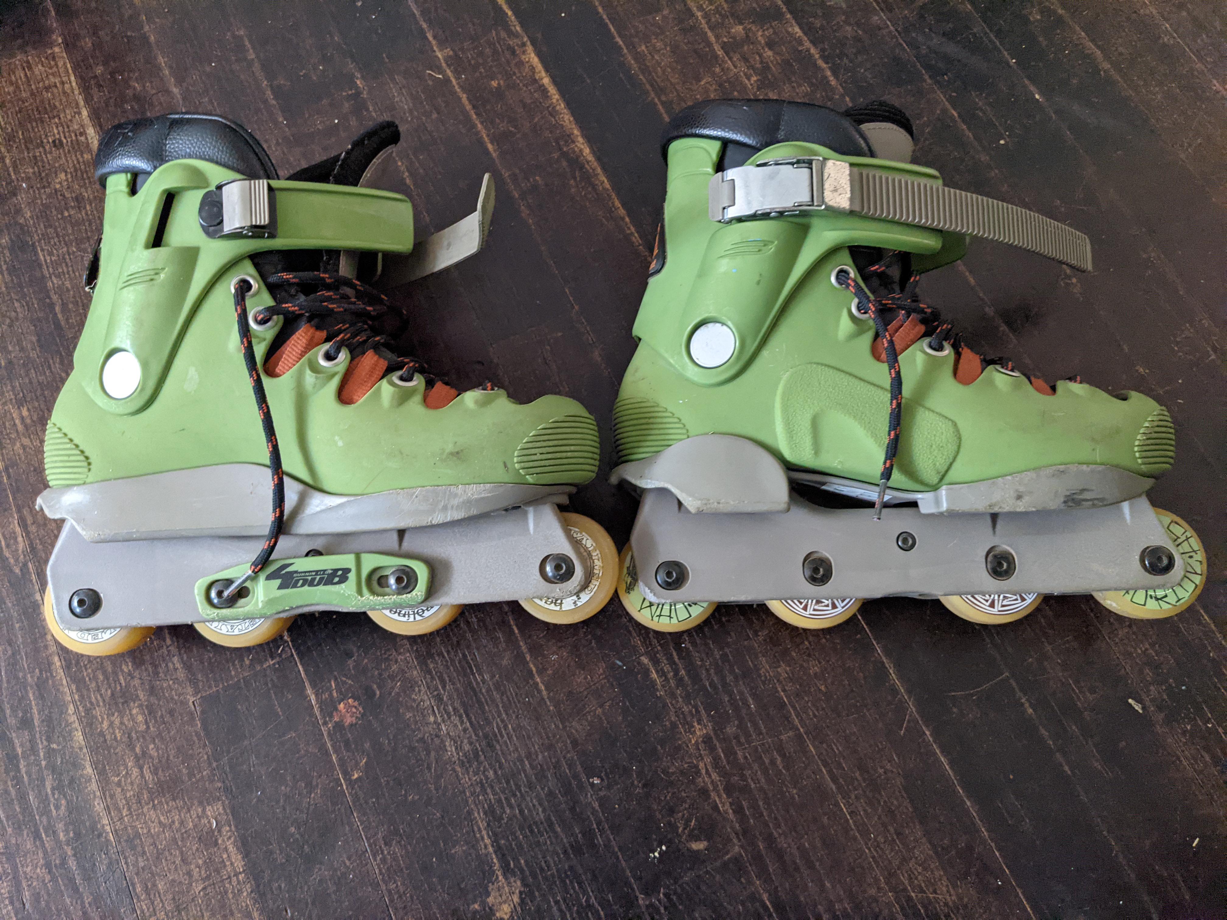 New/old skate day! These are my Bauers from around 1999 that I finally