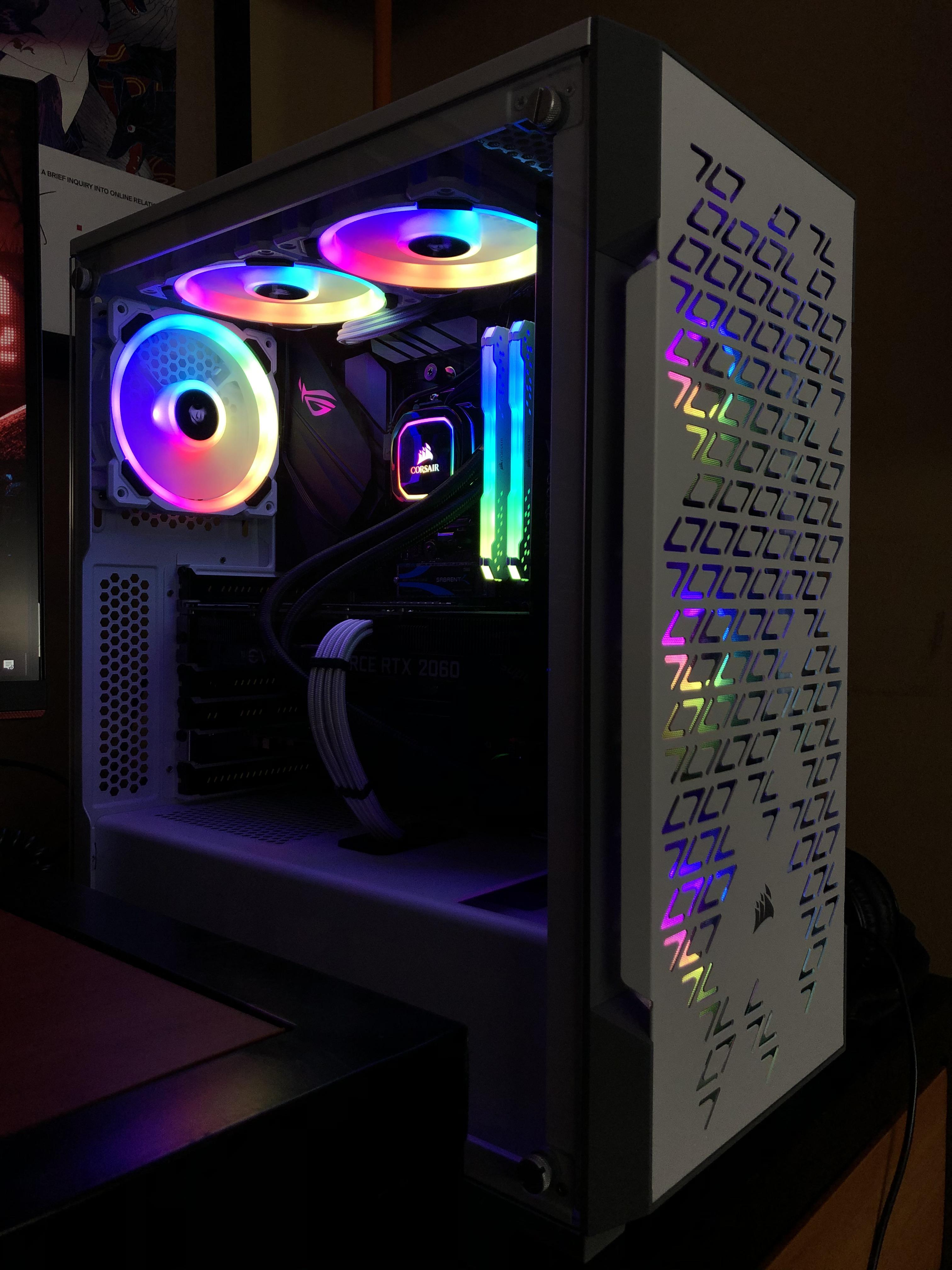 My first ever PC build! Decided to go with mostly Corsair