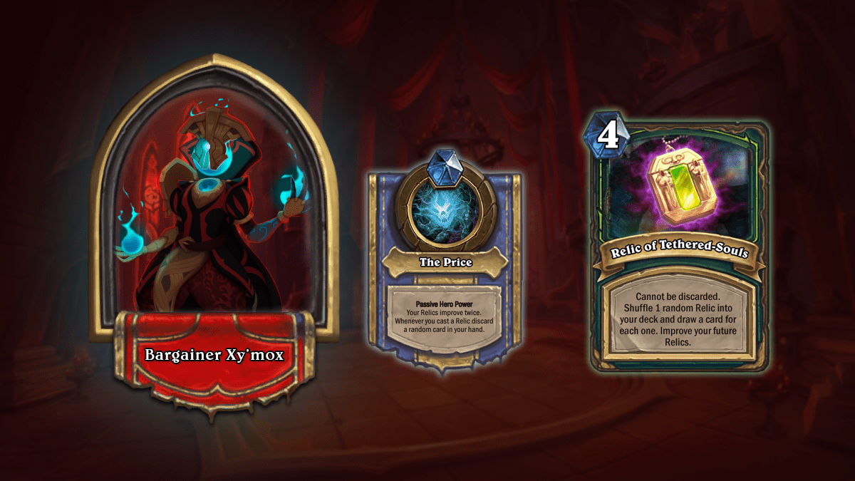 Inspired by the new DH cards I designed Xy'mox (+Signature Treasure