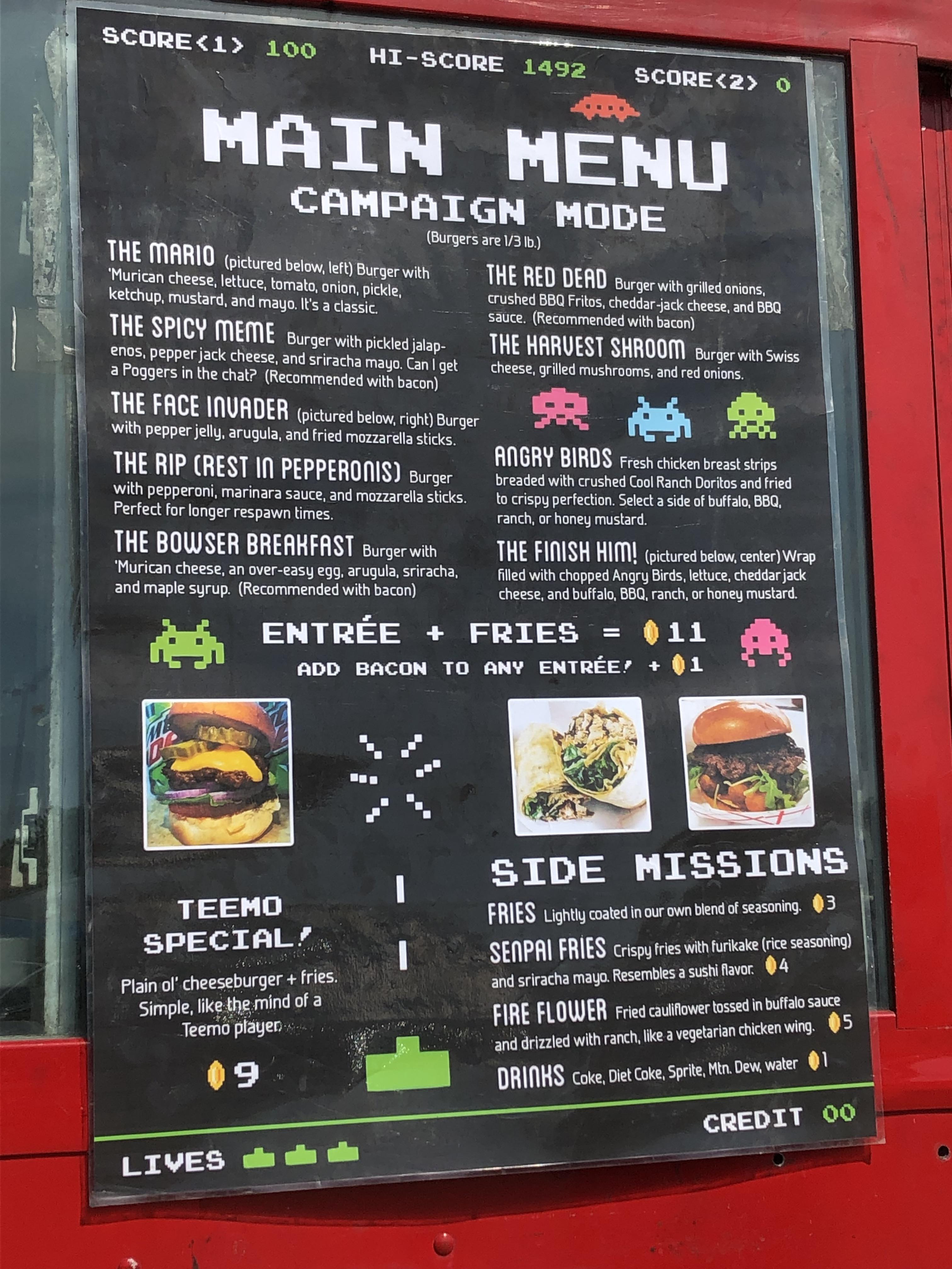 This food truck I found outside a local con r/gaming
