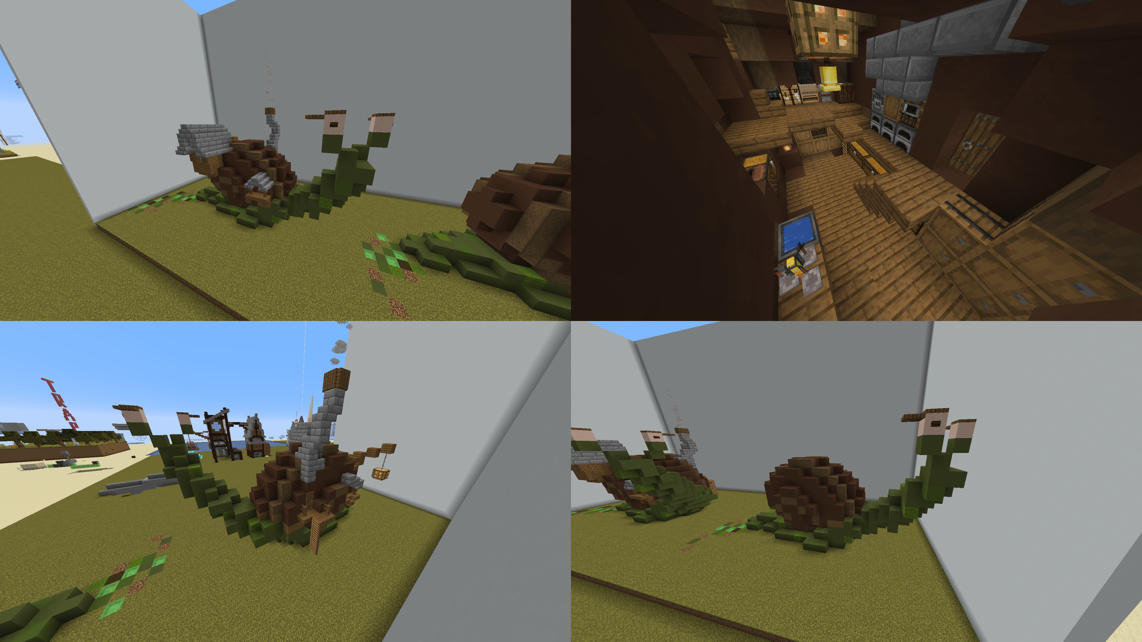 Snail house r/Minecraft