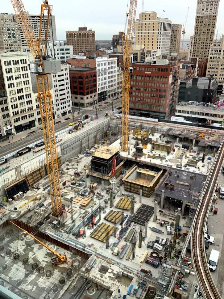 Hudson's site redevelopment progress r/Detroit
