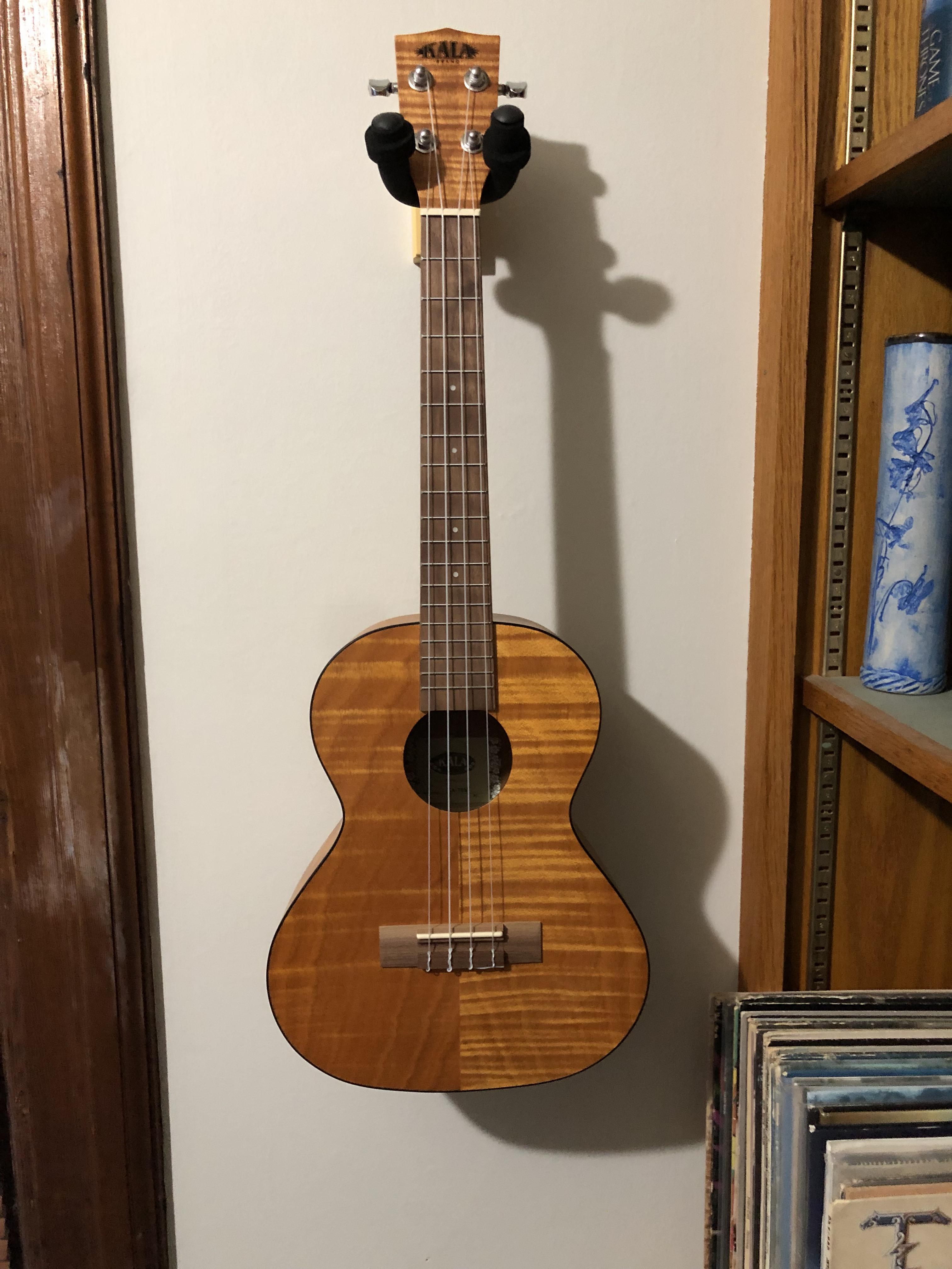 My first real Ukulele! Tenor Kala Exotic Mahogany. r/ukulele