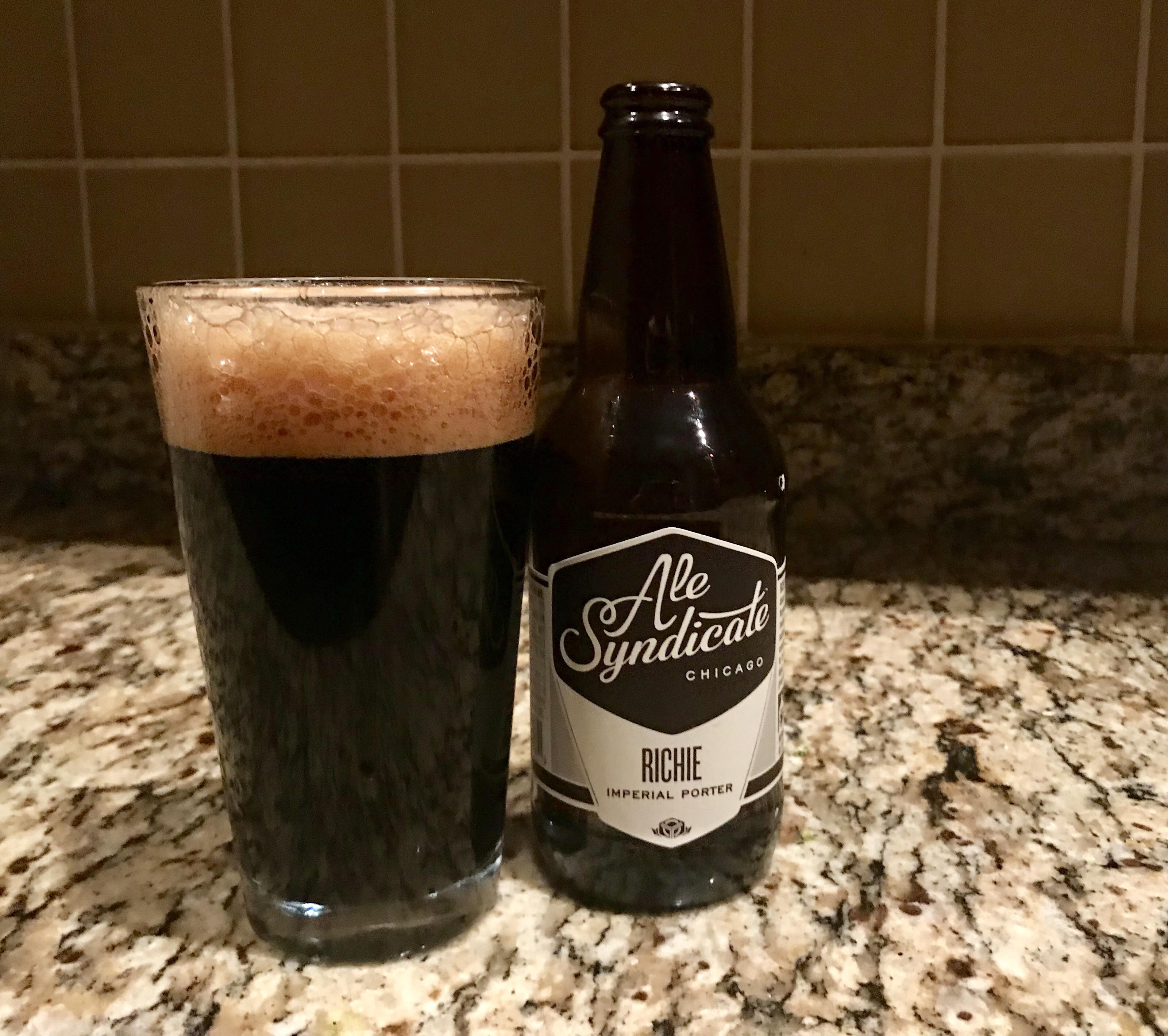 Ale Syndicate (Chicago) Richie Imperial Porter r/CraftBeer