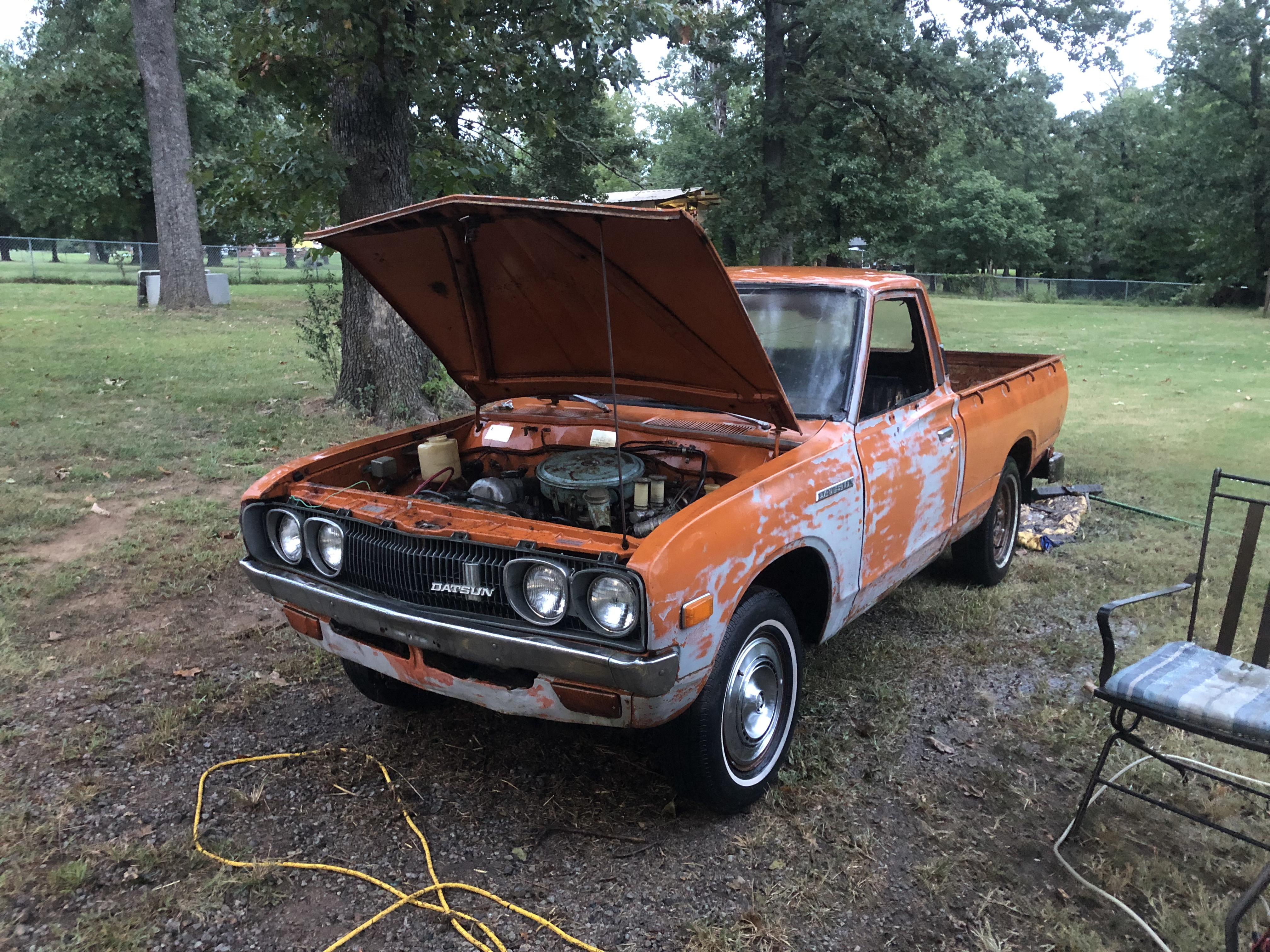 I have a 74 Datsun 620 with a completely rotted interior. The
