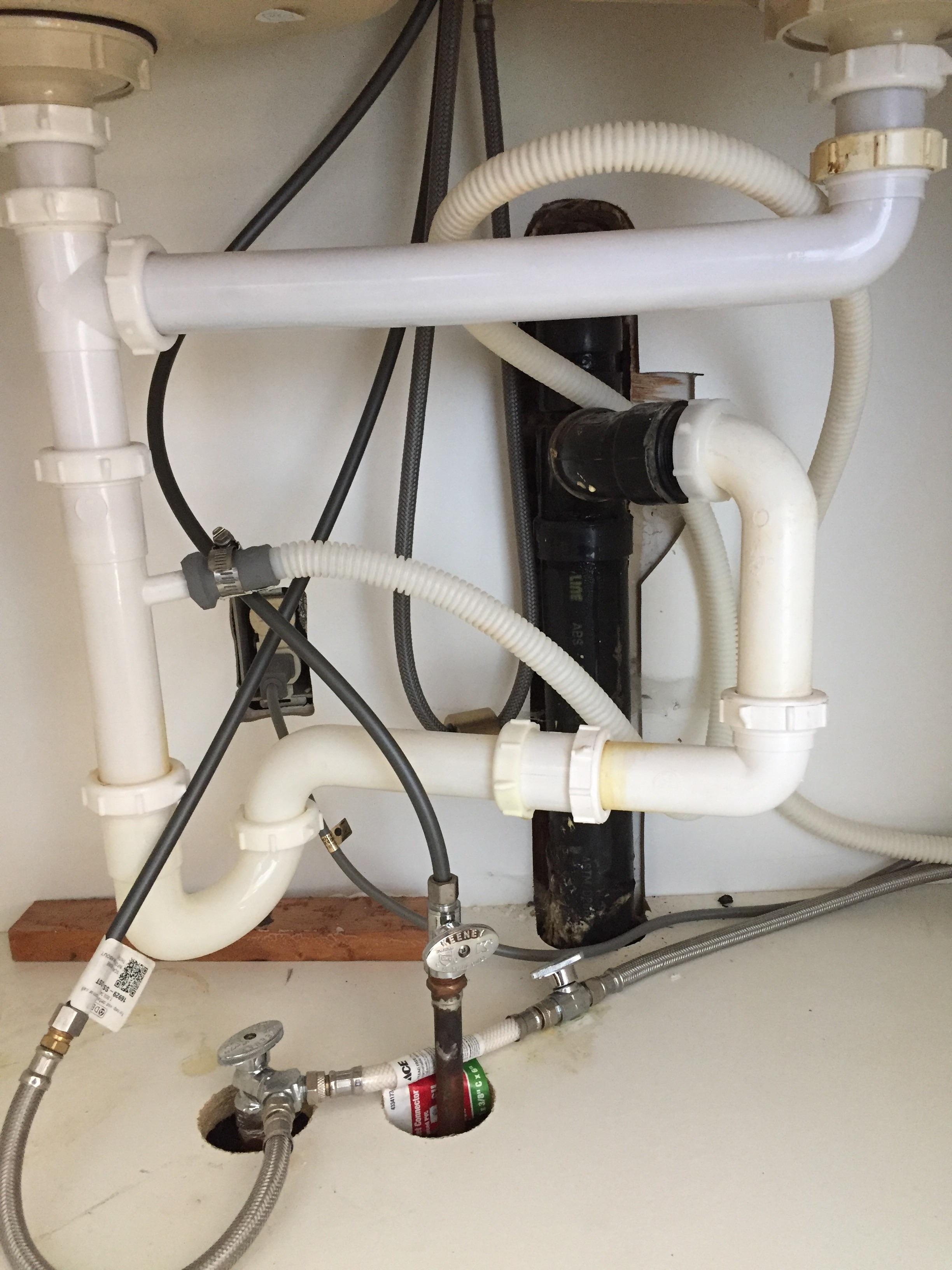 Apparently it never drains slow. At house I’m putting a faucet and a