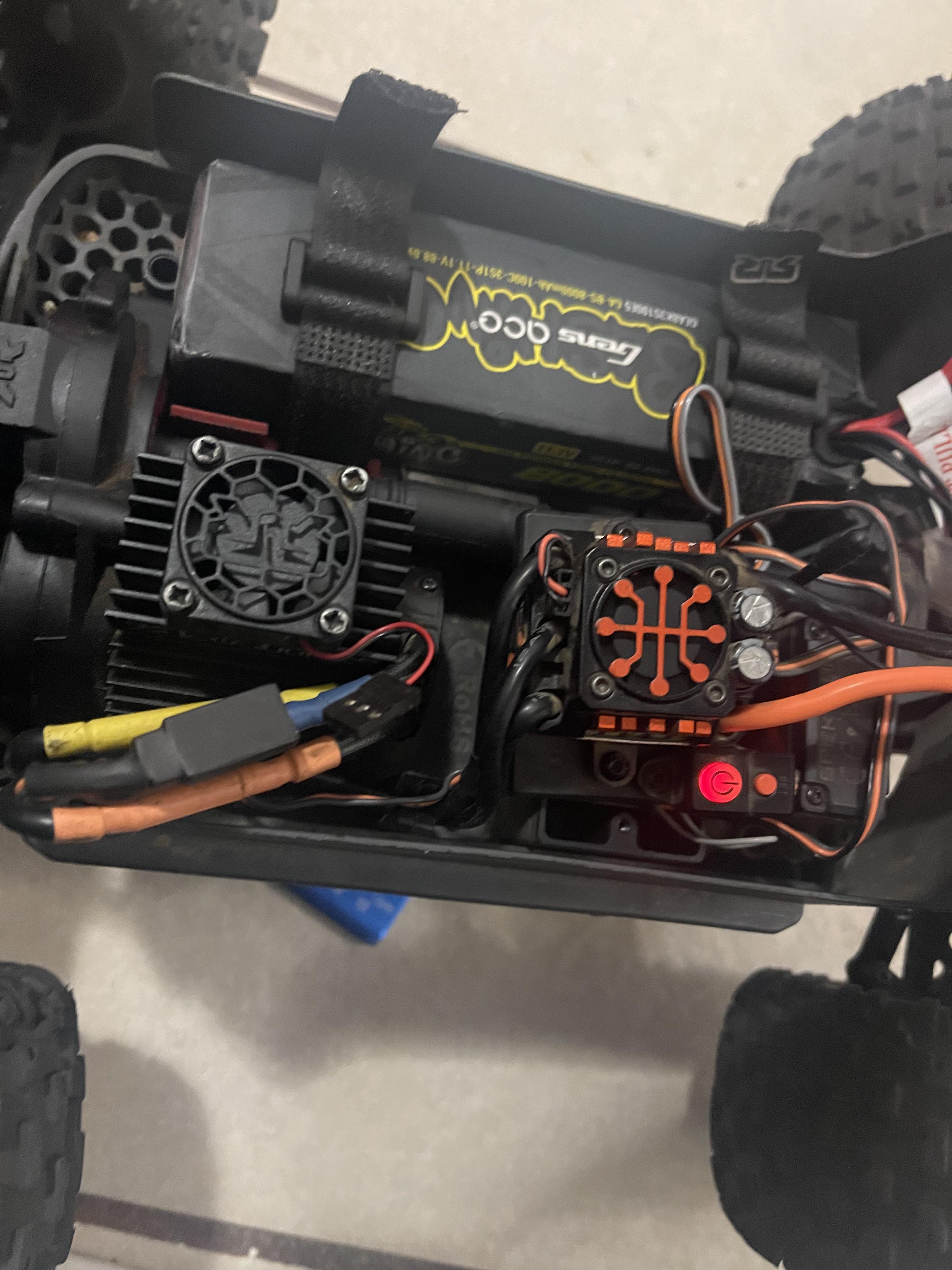 Esc problems… trying to recalibrate the esc but when i hit reverse it