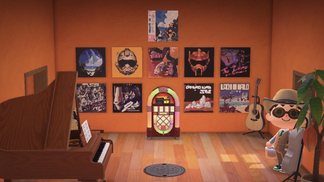 My animal crossing music room! r/TWRP