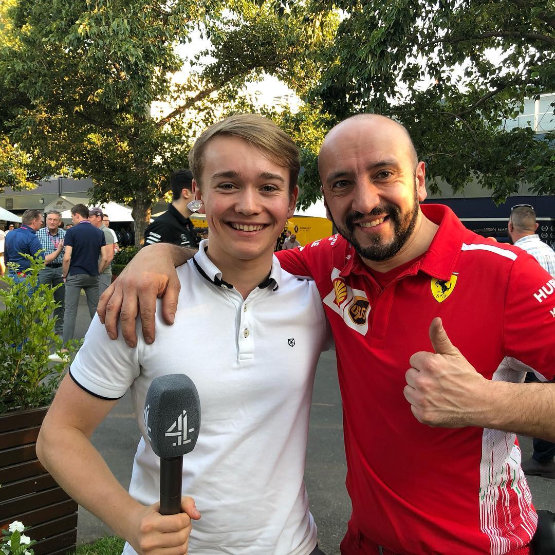For Francesco Cigarini (the Ferrari Mechanic injured at Bahrain last