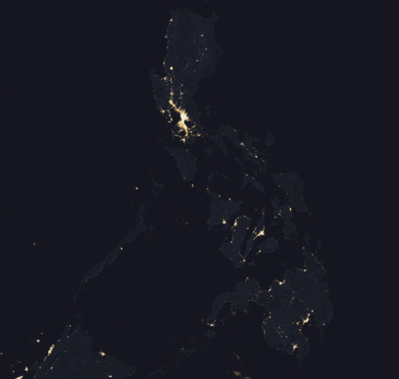 The Philippines at night r/Philippines