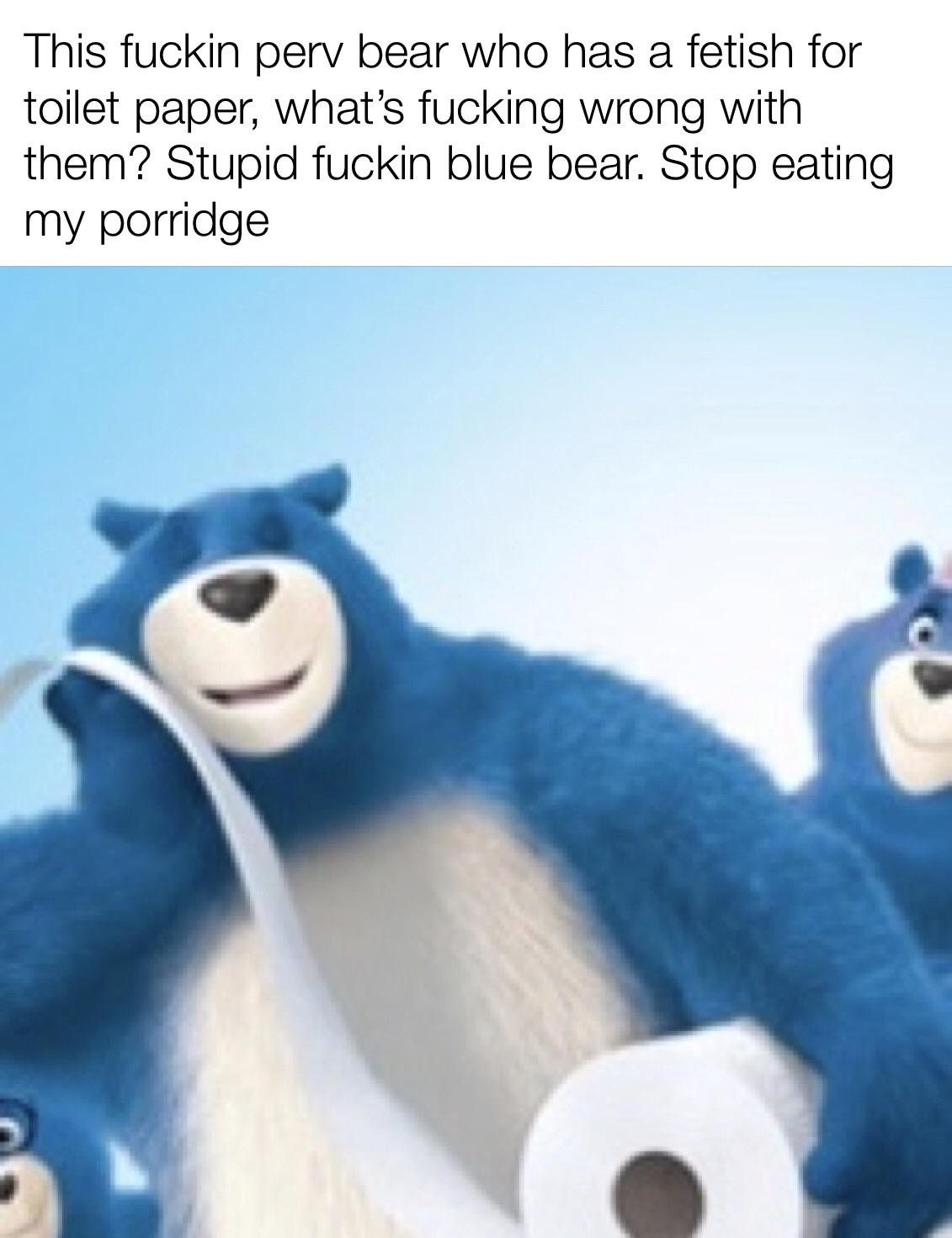 Last year we hated on the ice age baby, now it’s the charmin bears turn
