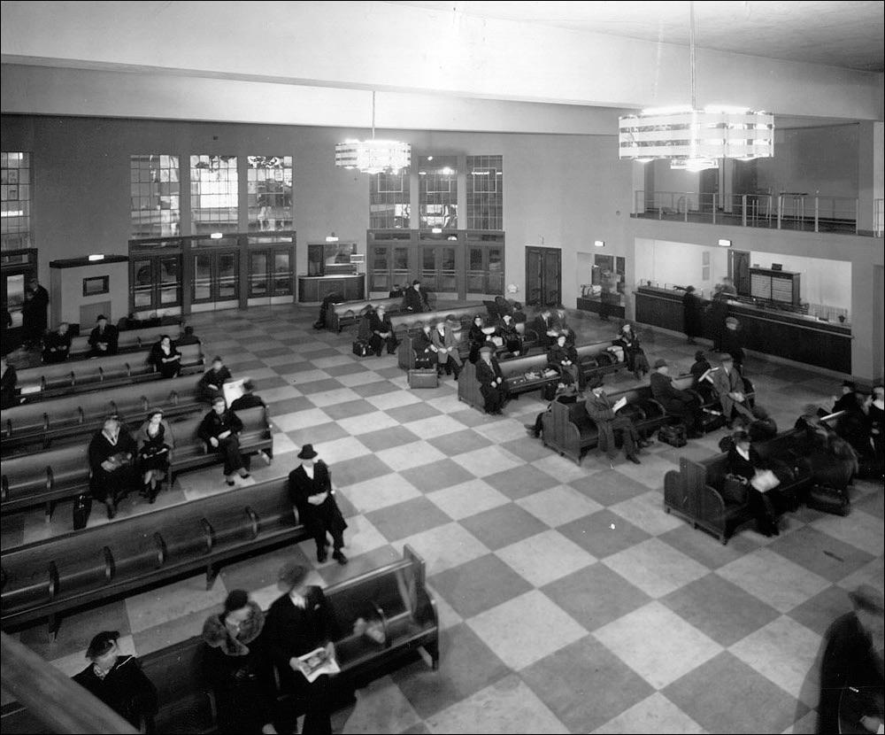 Greyhound Bus Station Inside