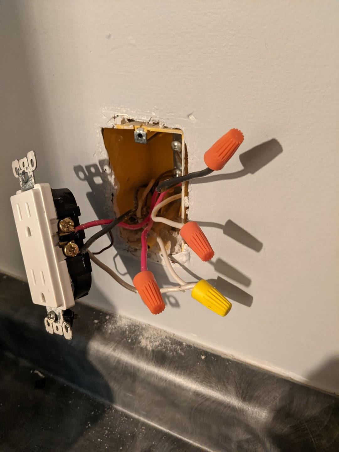 Replacing a 15 amp split circuit in my kitchen pops breaker immediately. Where do all these