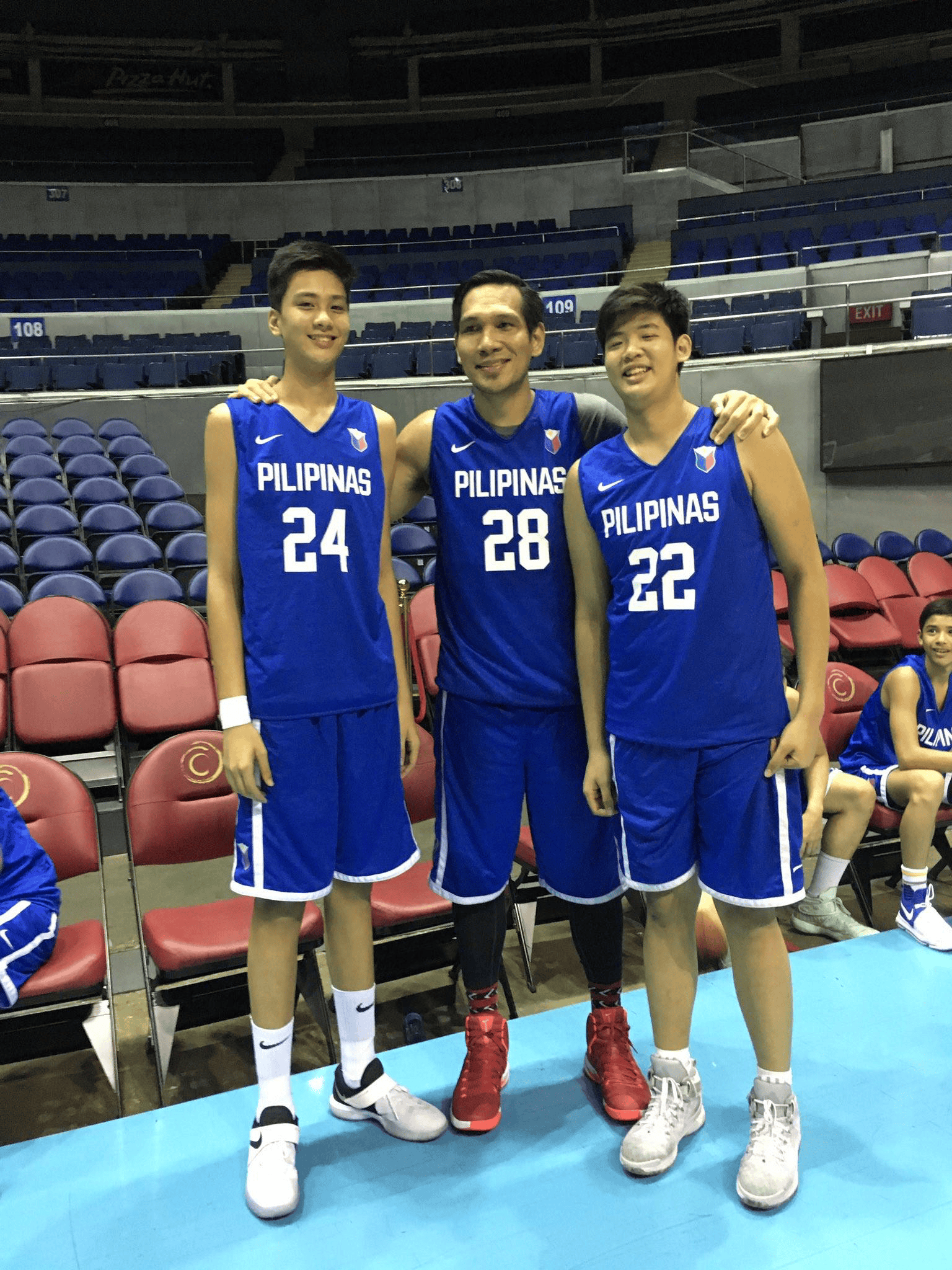 The future of Philippine basketball is bright....and tall Philippines