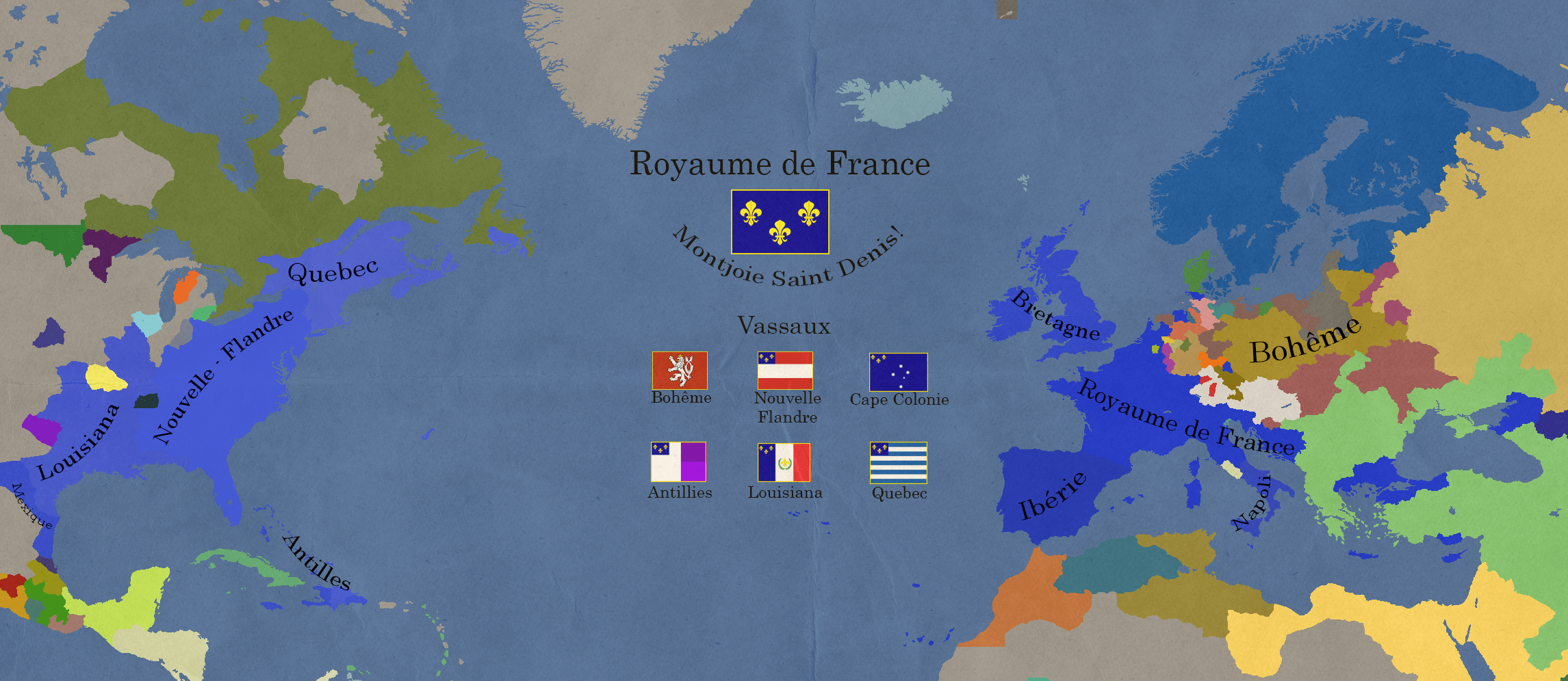 My French Empire at 1705 r/eu4