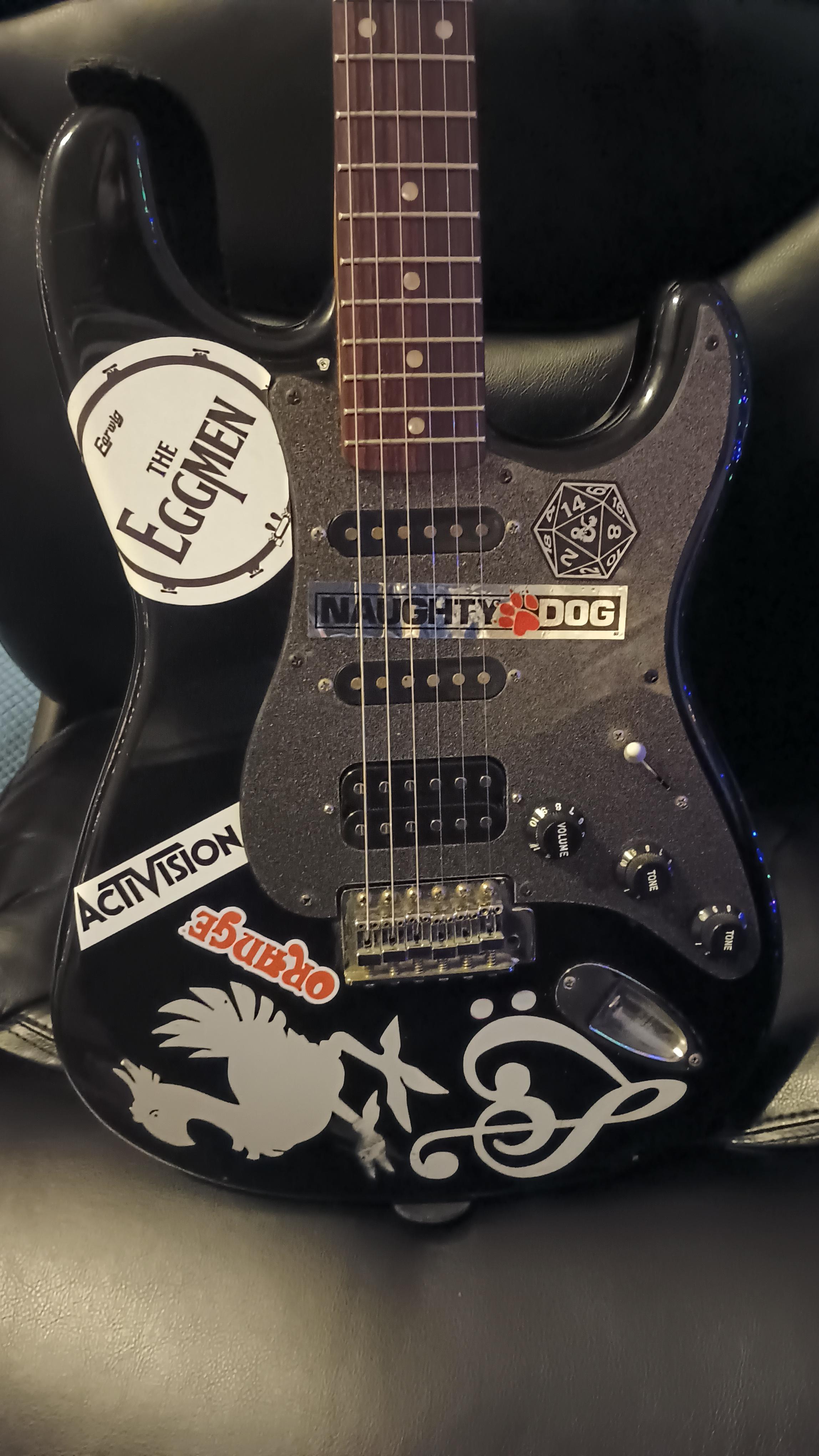 thoughts on putting stickers on your guitar? r/guitars