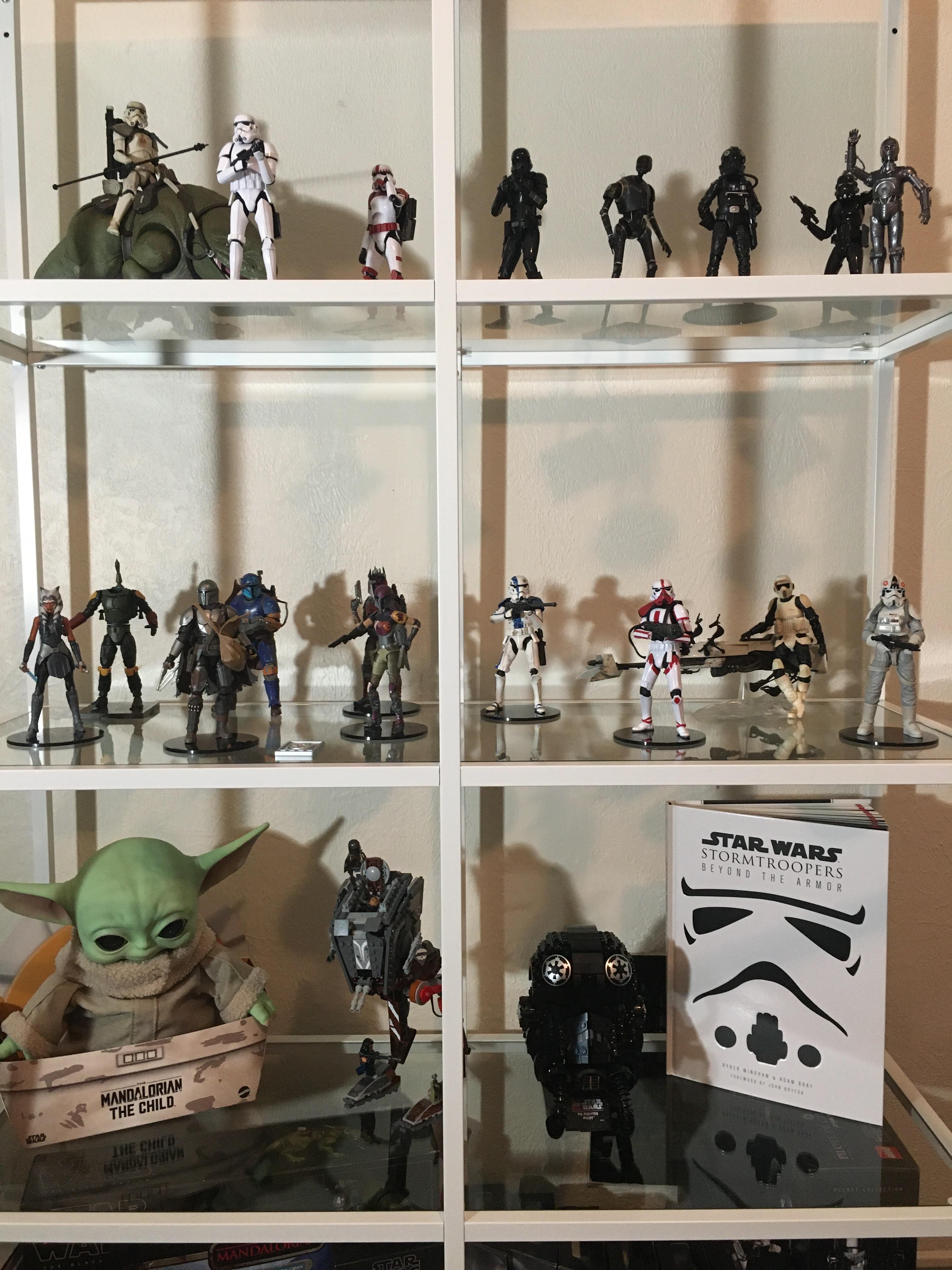 New display stand for black series and Bandai model kits r
