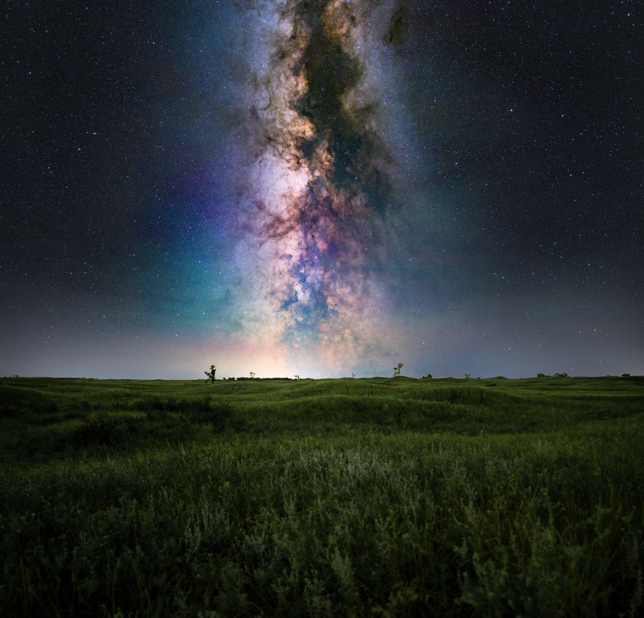 This is what 13.5 minutes of exposure time looks like on a dark