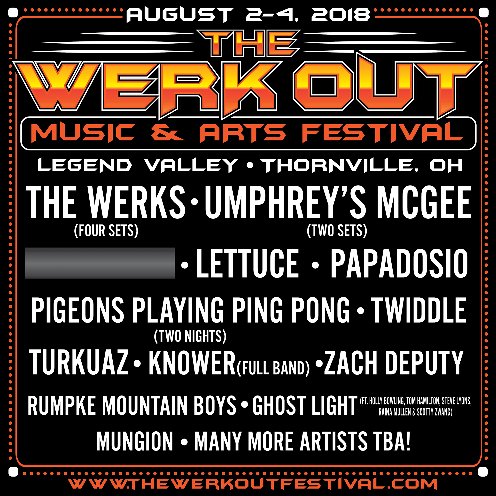 The Werk Out Music&Arts Festival 2018 festivals