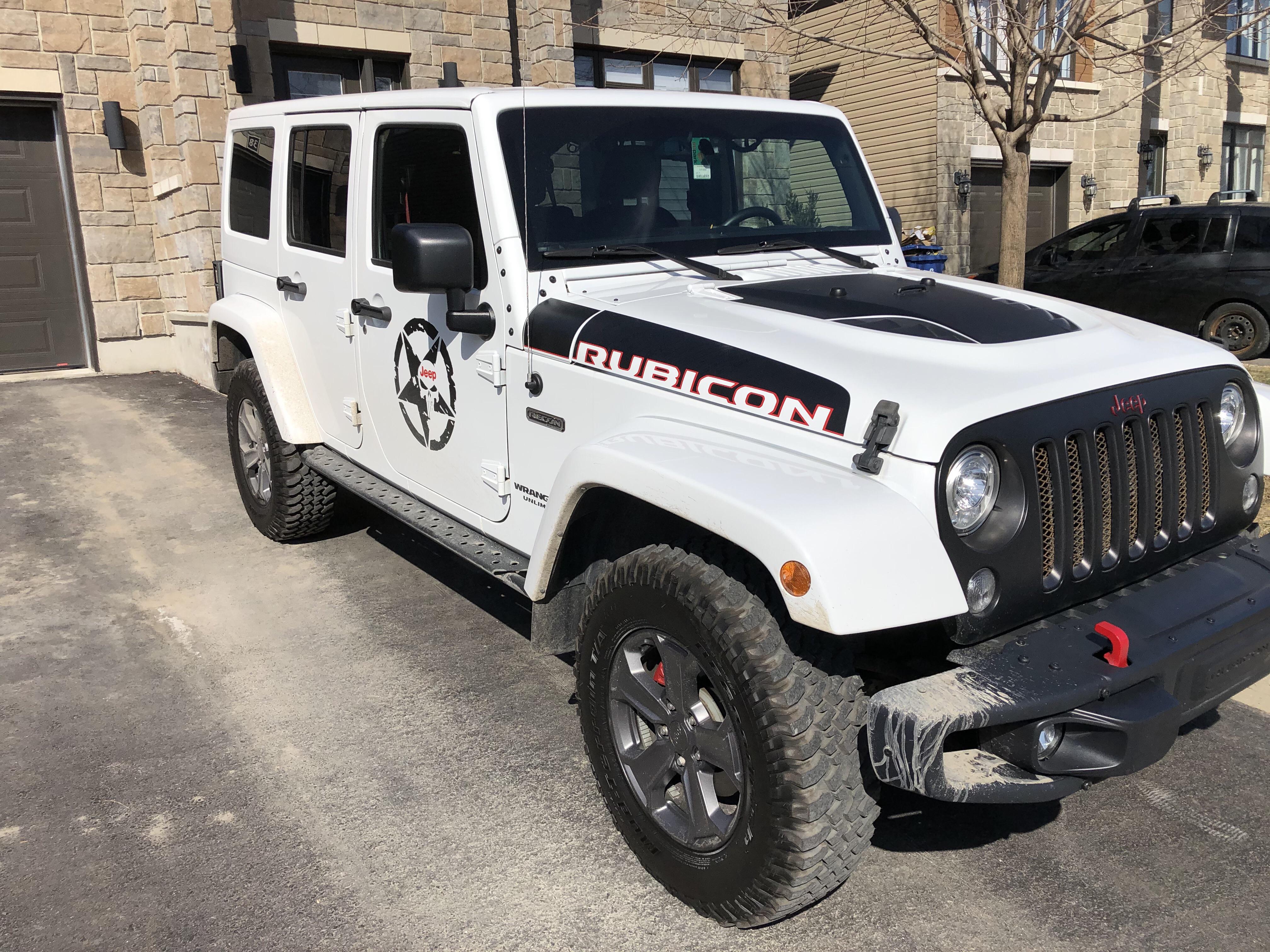 Just got a new toy thinking of removing decals, opinions? r/Jeep