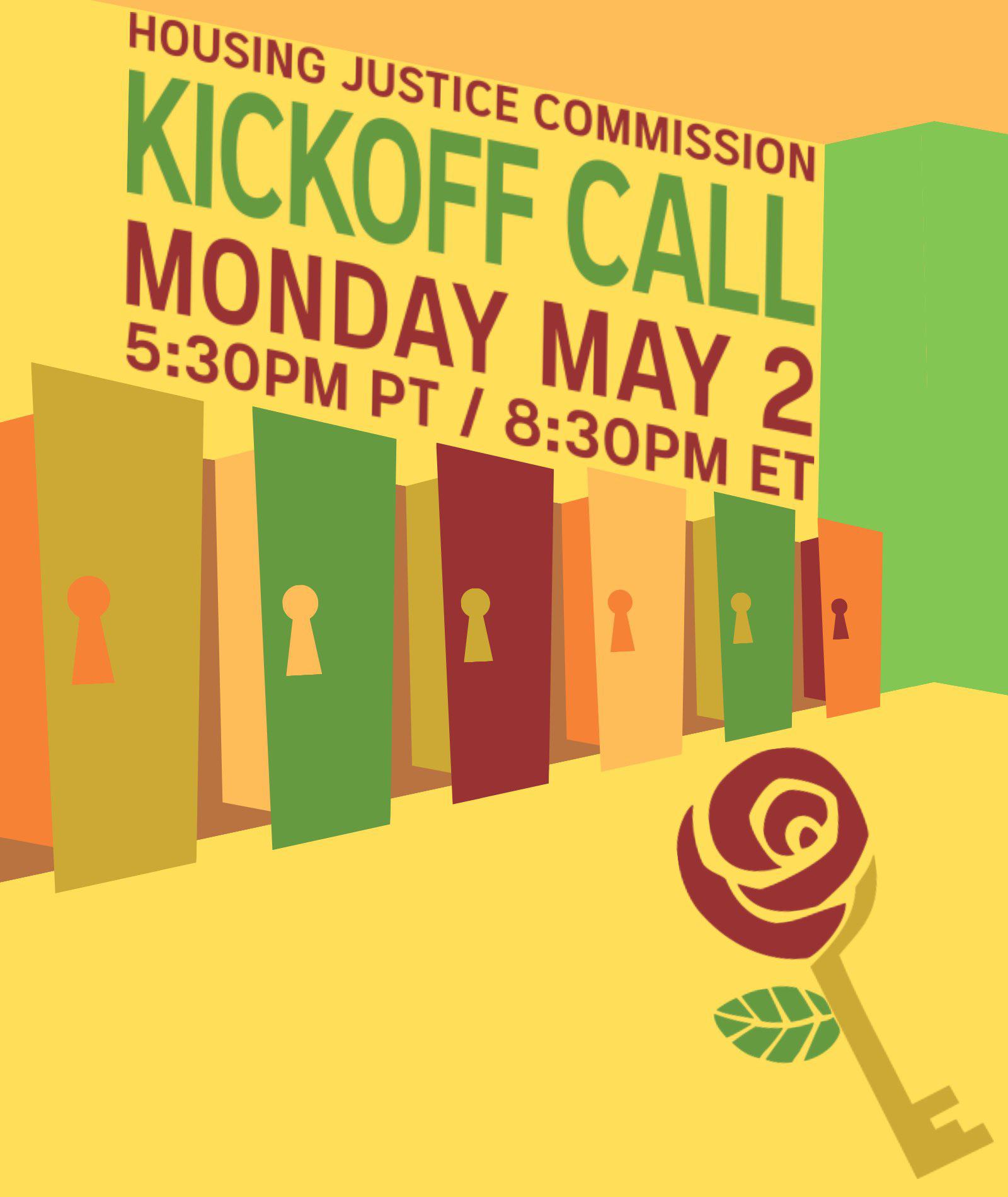 The Housing Justice Commission is relaunching with a kickoff call on