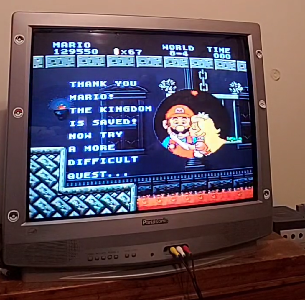 When I was 3 years old, Super Mario Bros. was the first game I ever