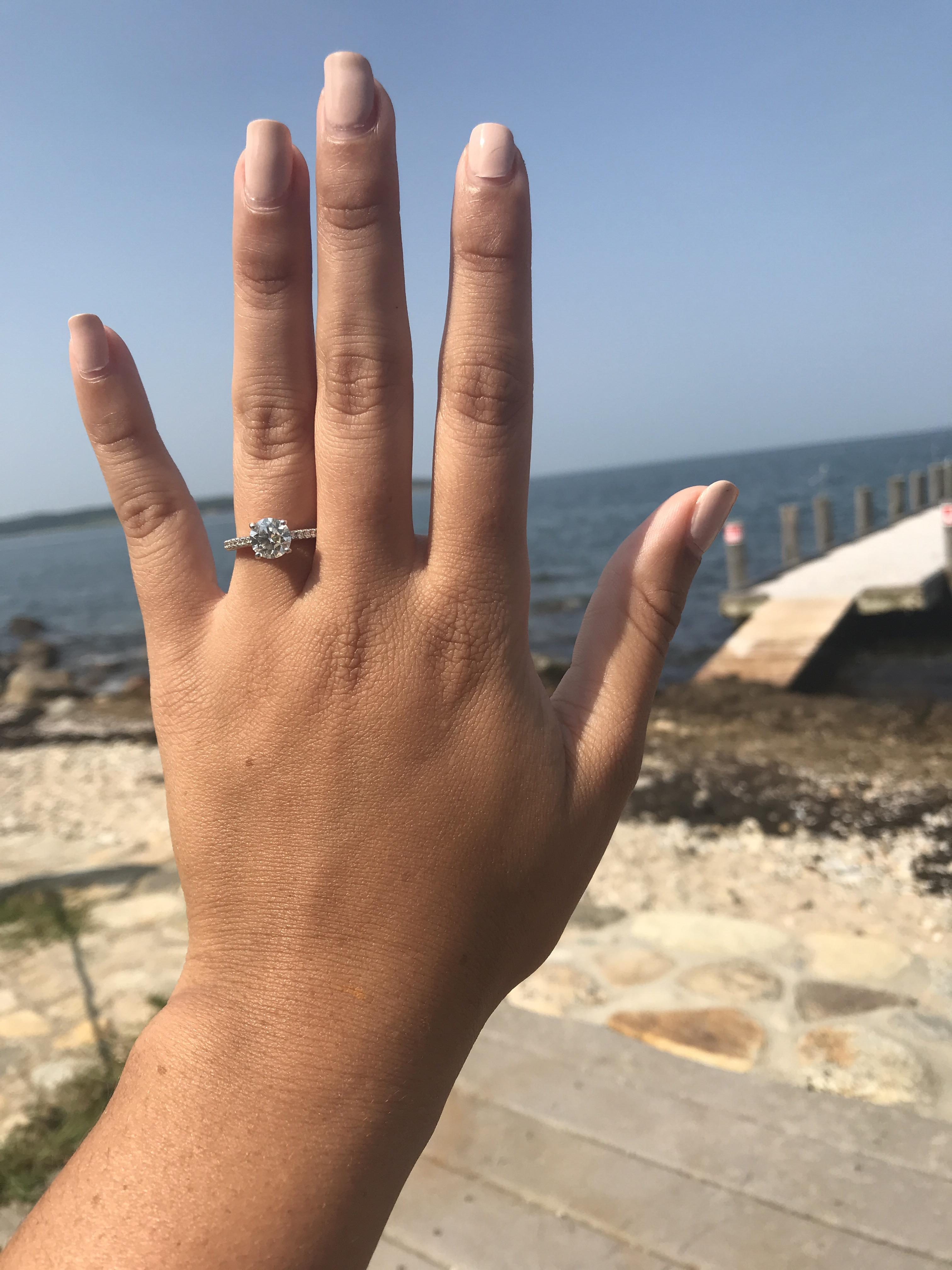 Wedding band to go with engagement ring? r/EngagementRings