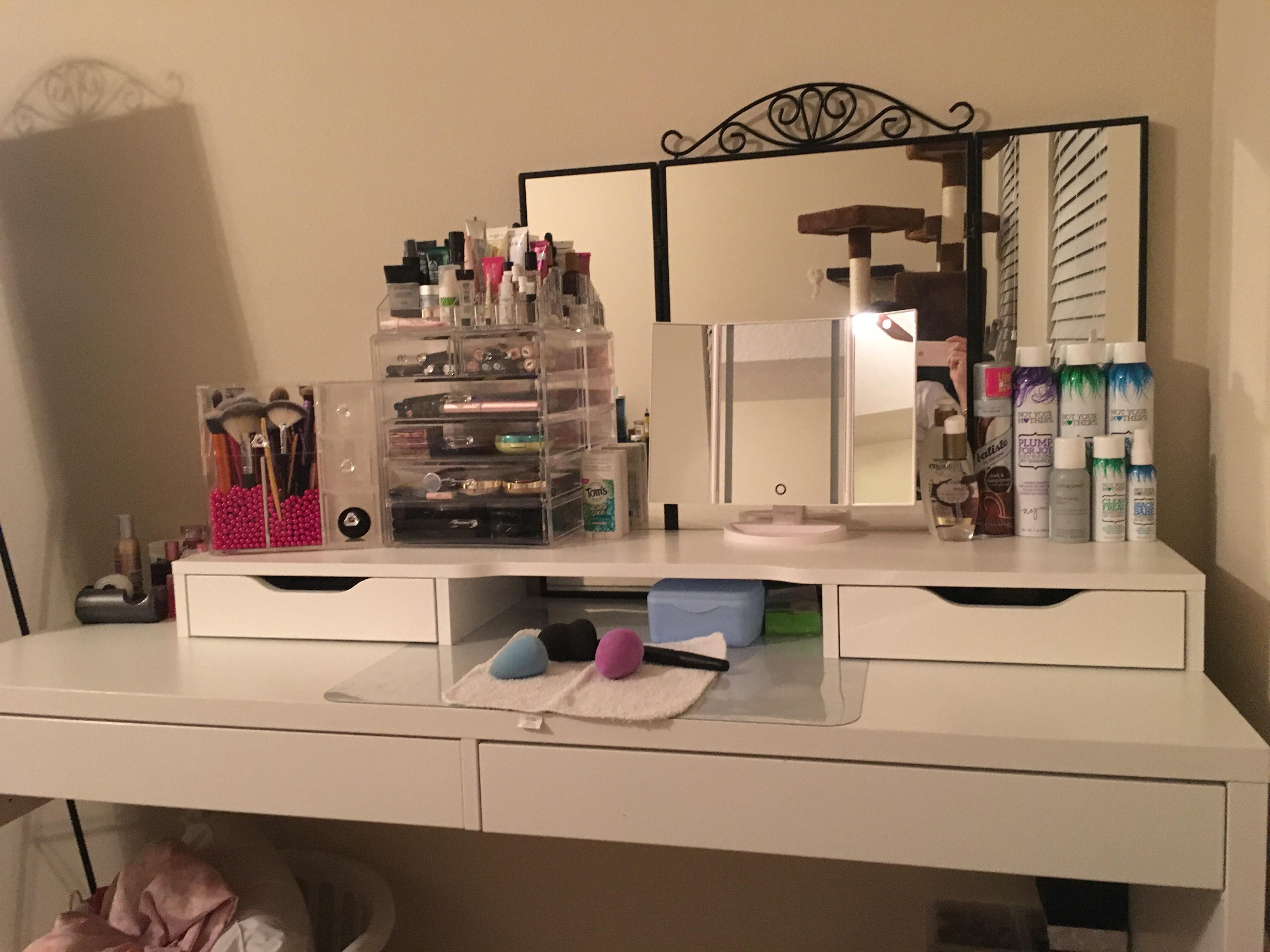 Updated my makeup area!
