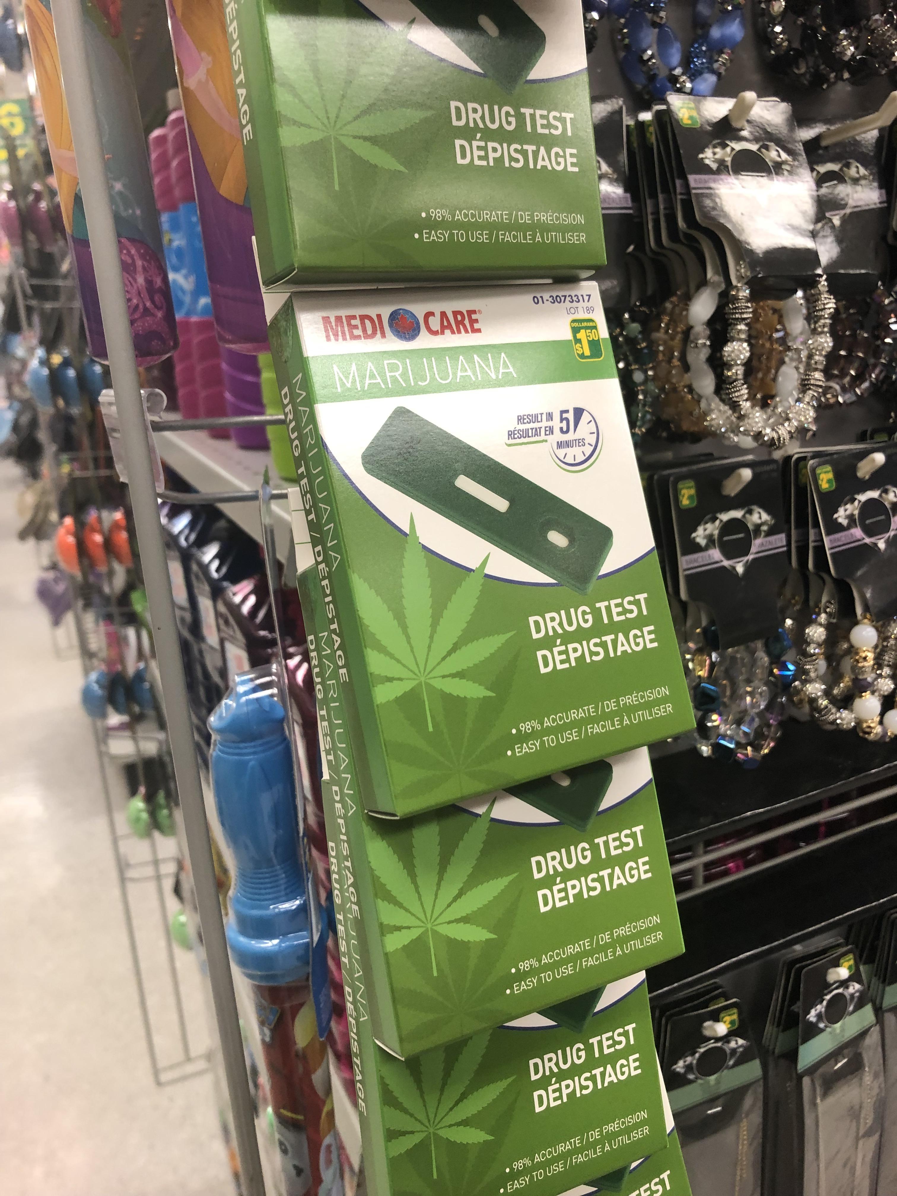 My local dollar store sells weed tests. r/mildlyinteresting