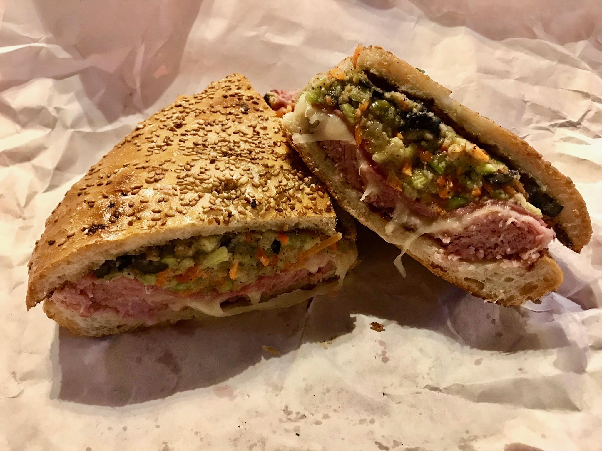 Muffaletta Sandwich from Johnny's Po Boy in New Orleans. r/eatsandwiches