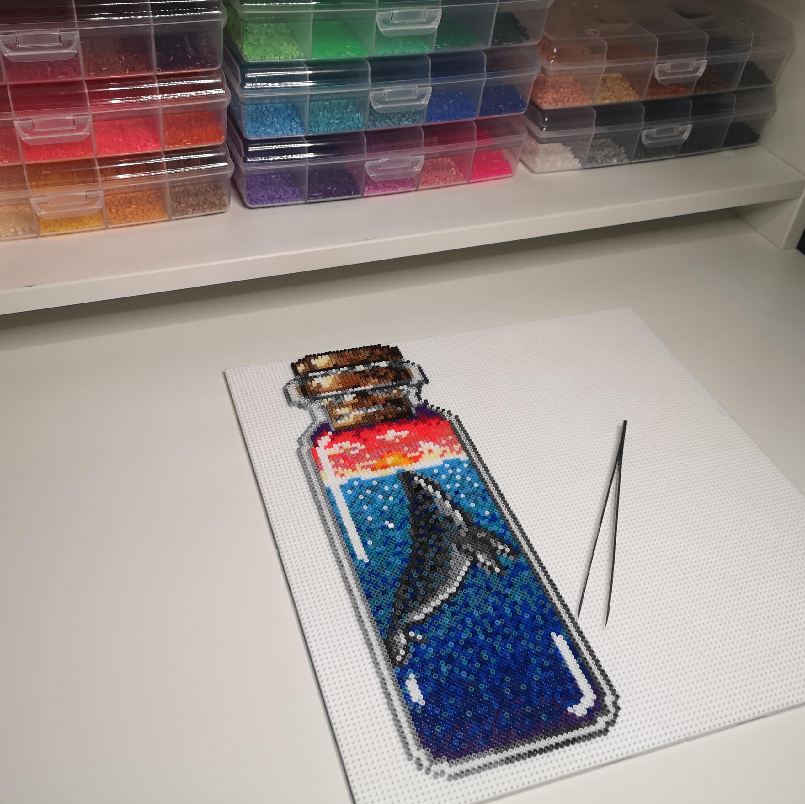 Im new to perler beads 3 this is a birthday gift for a loved one. Hama