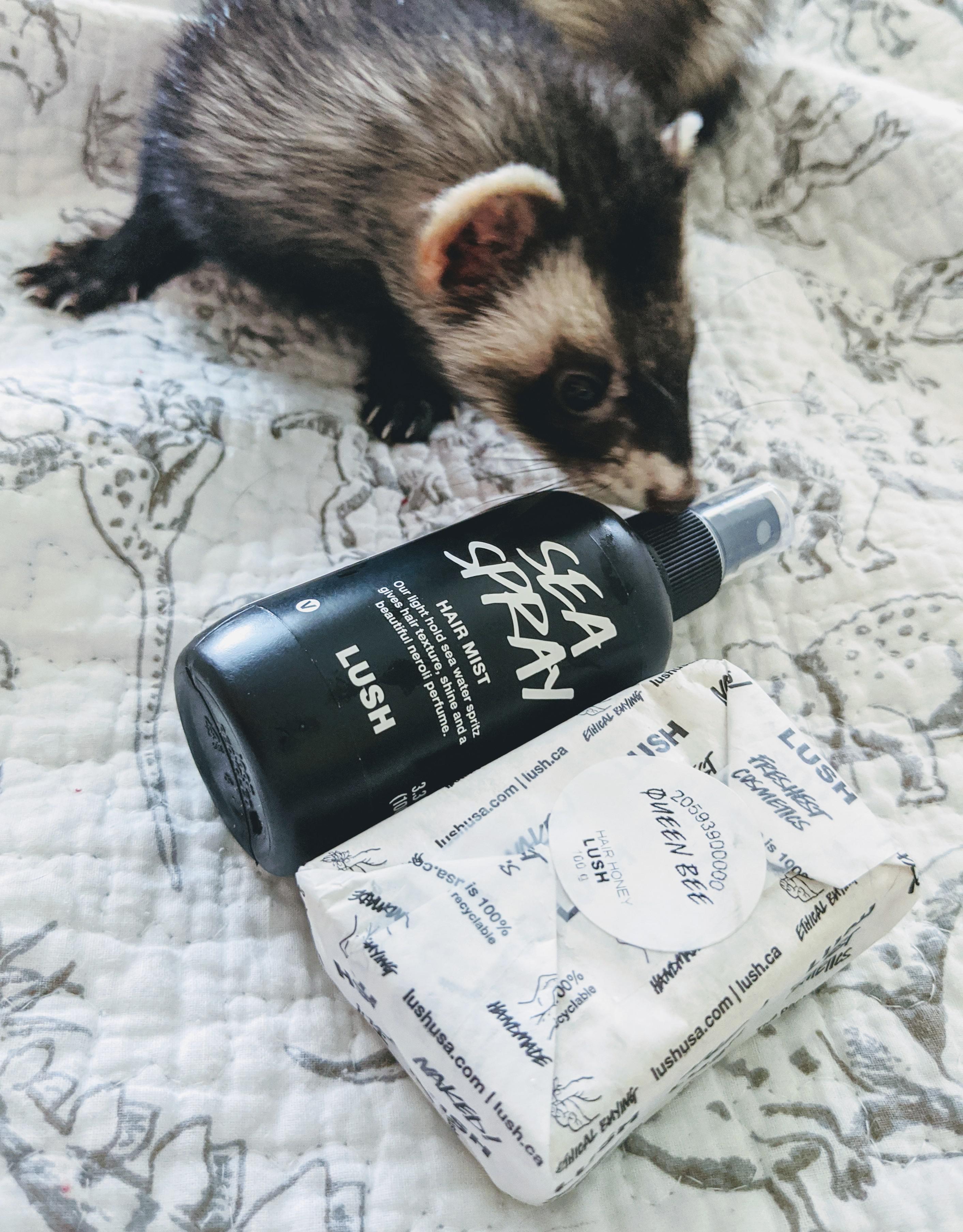 Just bought some Sea Spray and Queen Bee hair honey! How do you lovely