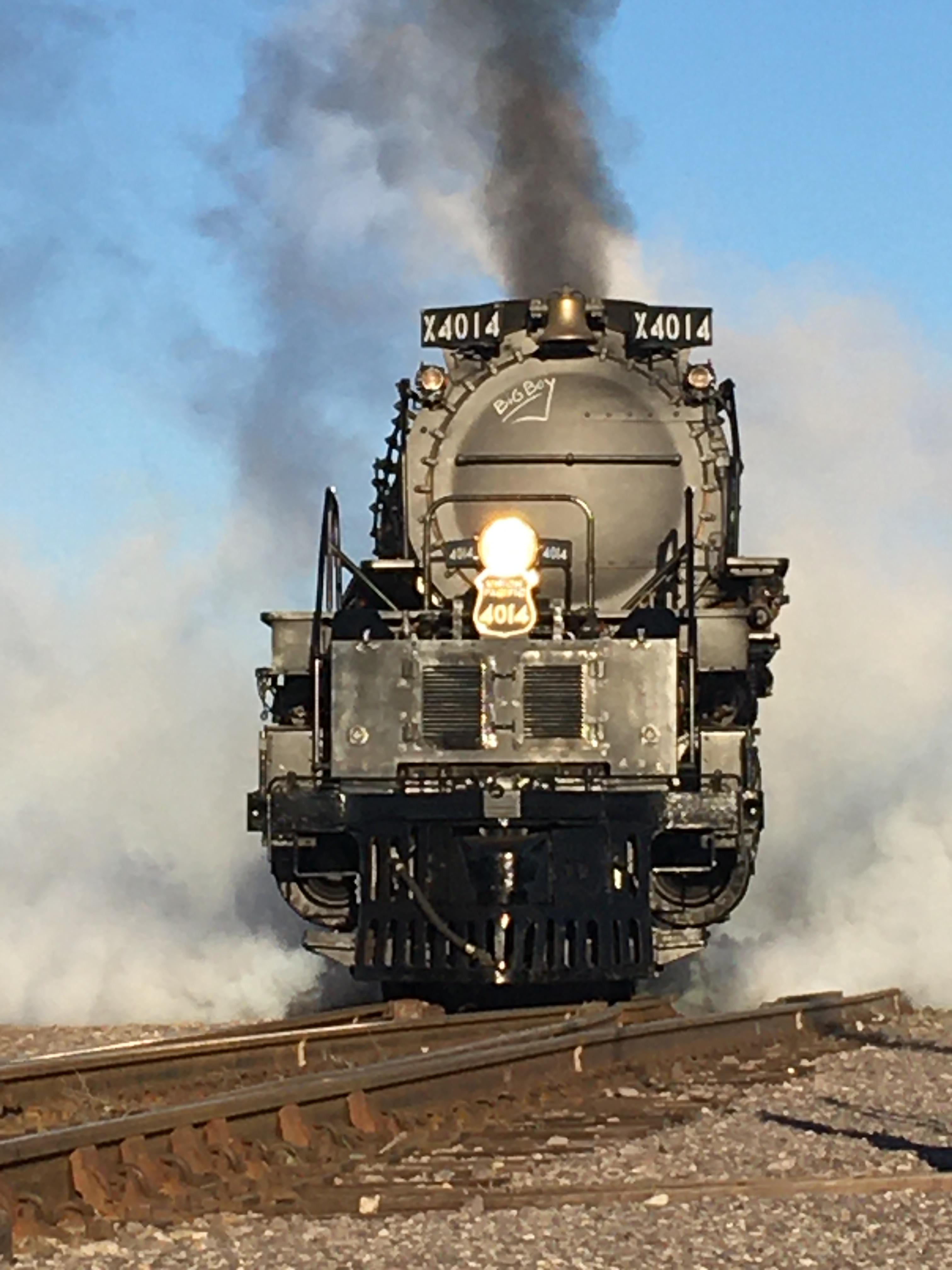 Yesterday was my first time chasing trains and watching a steam engine