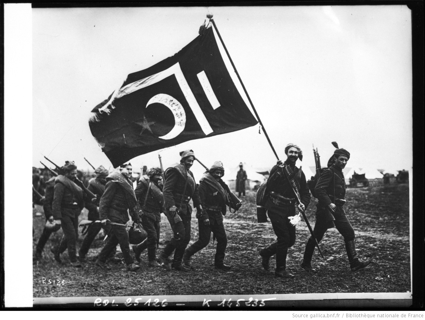Interesting flag from Turkish military in the First Balkan War (1912