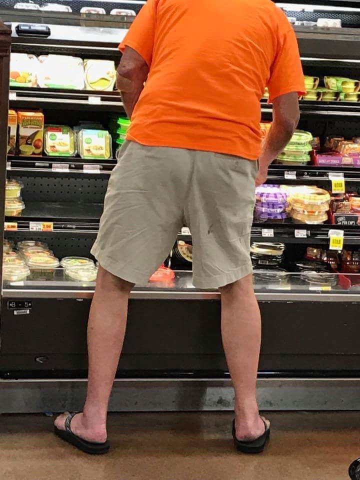 A guy was caught pissing in the deli island at a grocery store near me