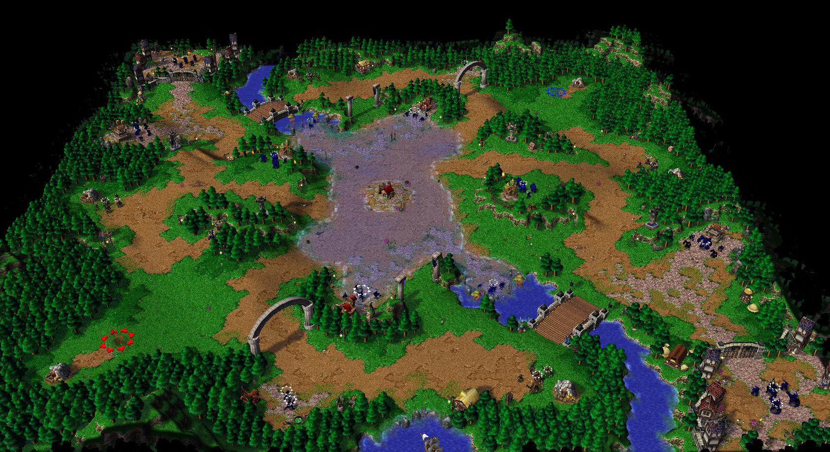 New Melee Map Kingdom of Lordaeron r/WC3