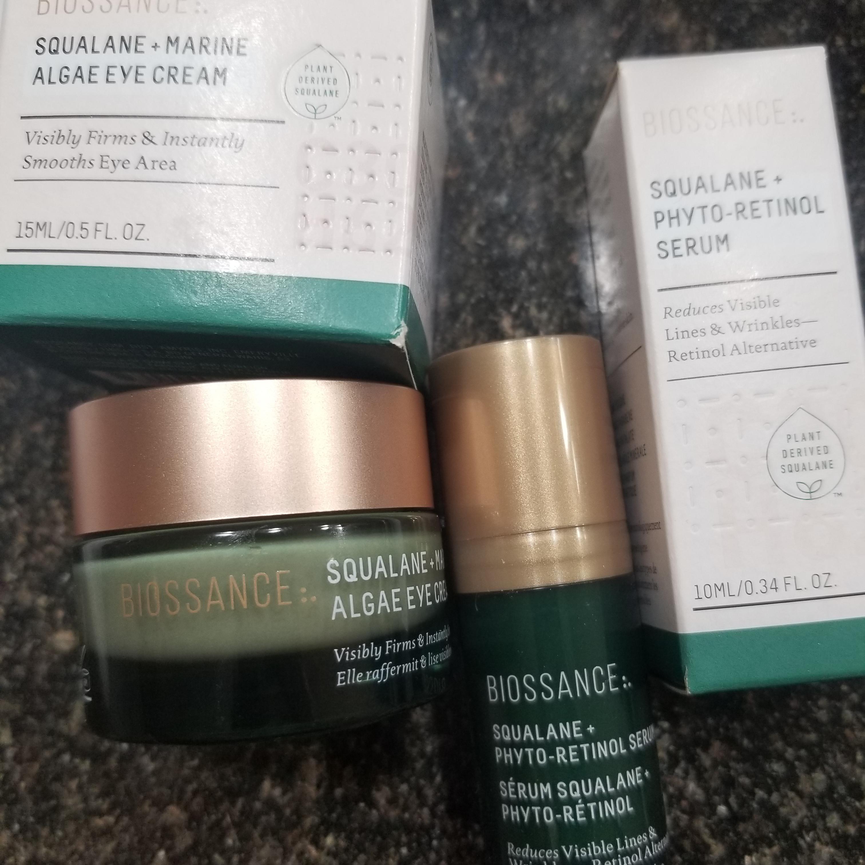Influenster Biossance Eye Cream VoxBox r/BeautyBoxes