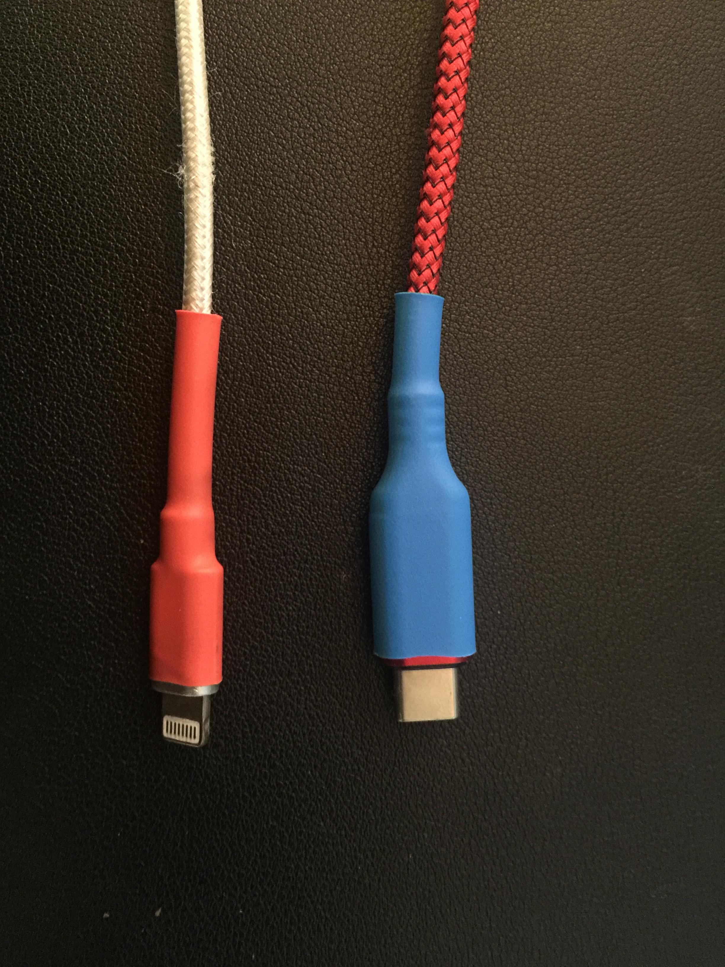 Extend the life of charging cords with heat shrink tubing. lifehacks