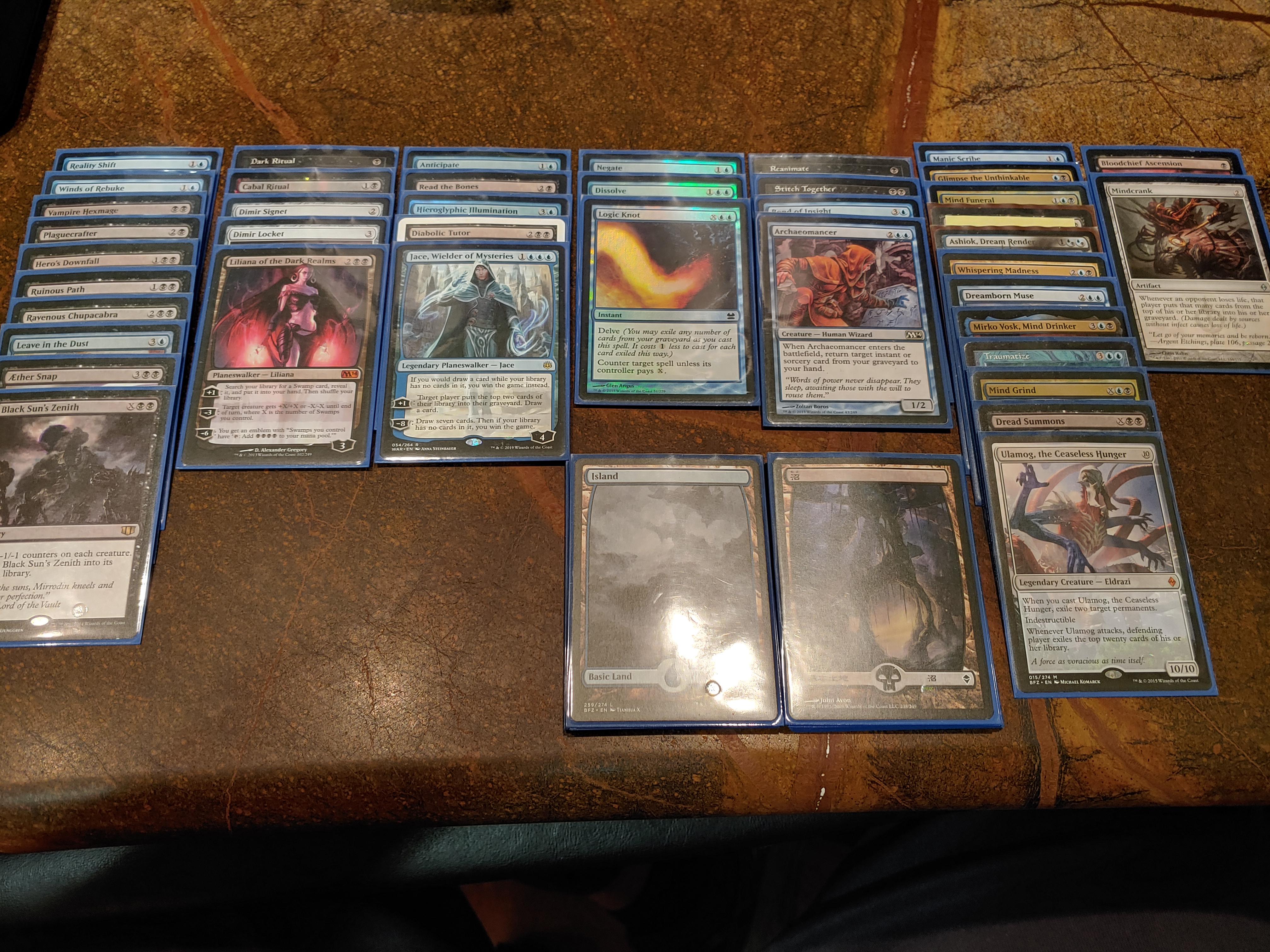 Ashiok Dream Render w/ Windfall as a SS. r/oathbreaker_MtG