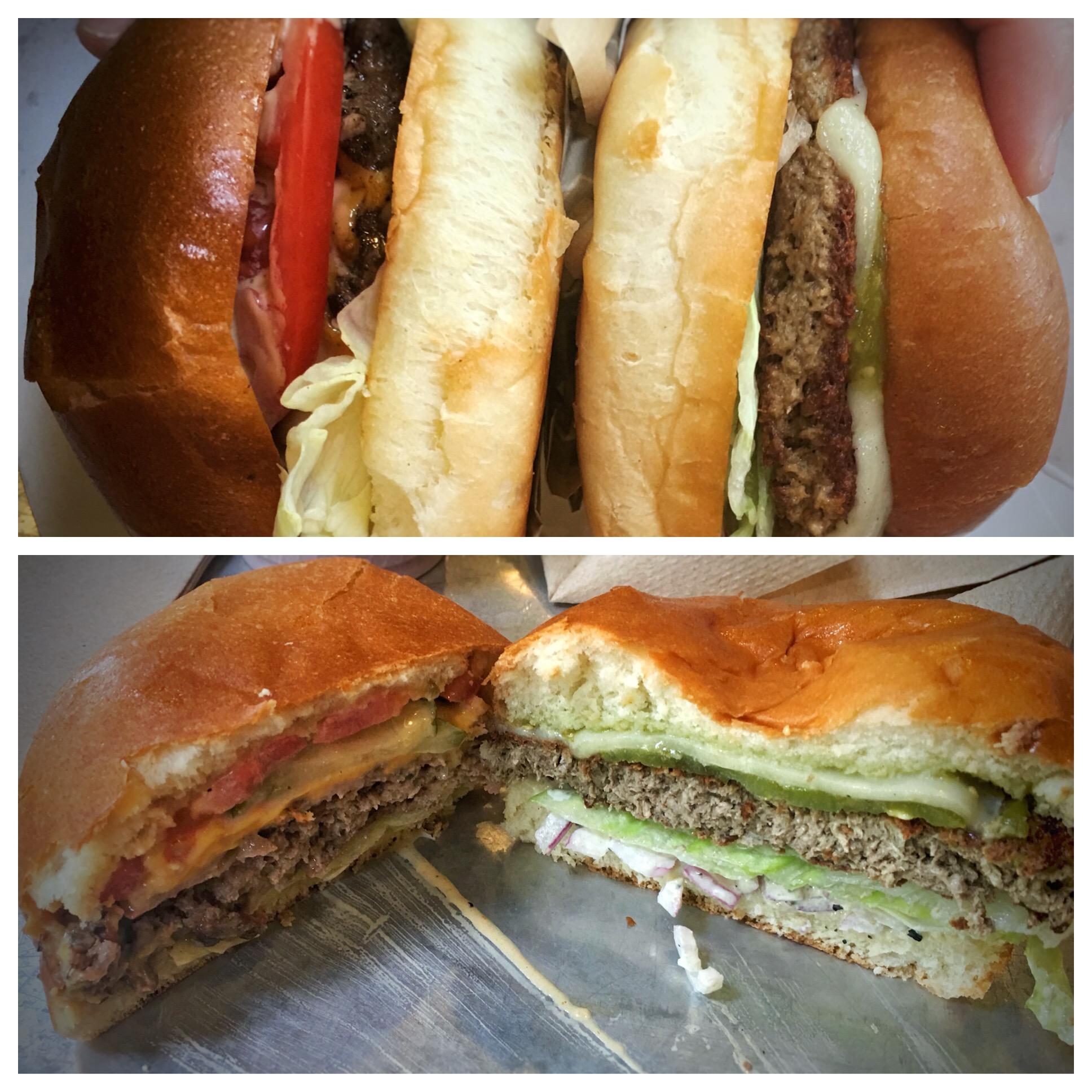 [I Ate] Bacon Cheeseburger and the Impossible Green Chile Cheeseburger