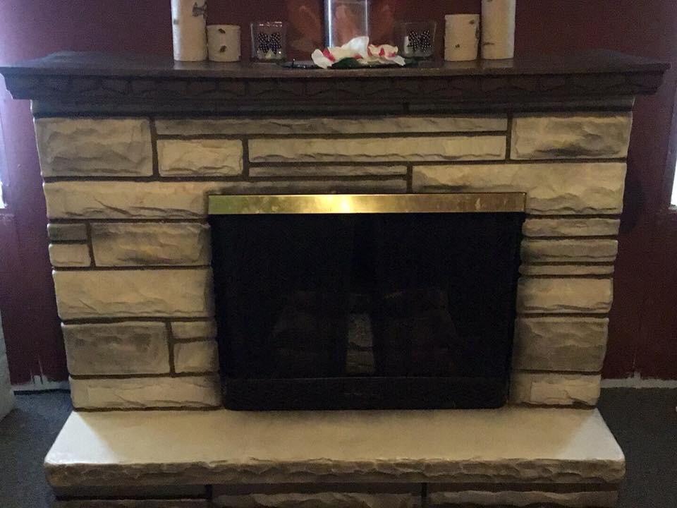 This offcenter fireplace CrappyDesign