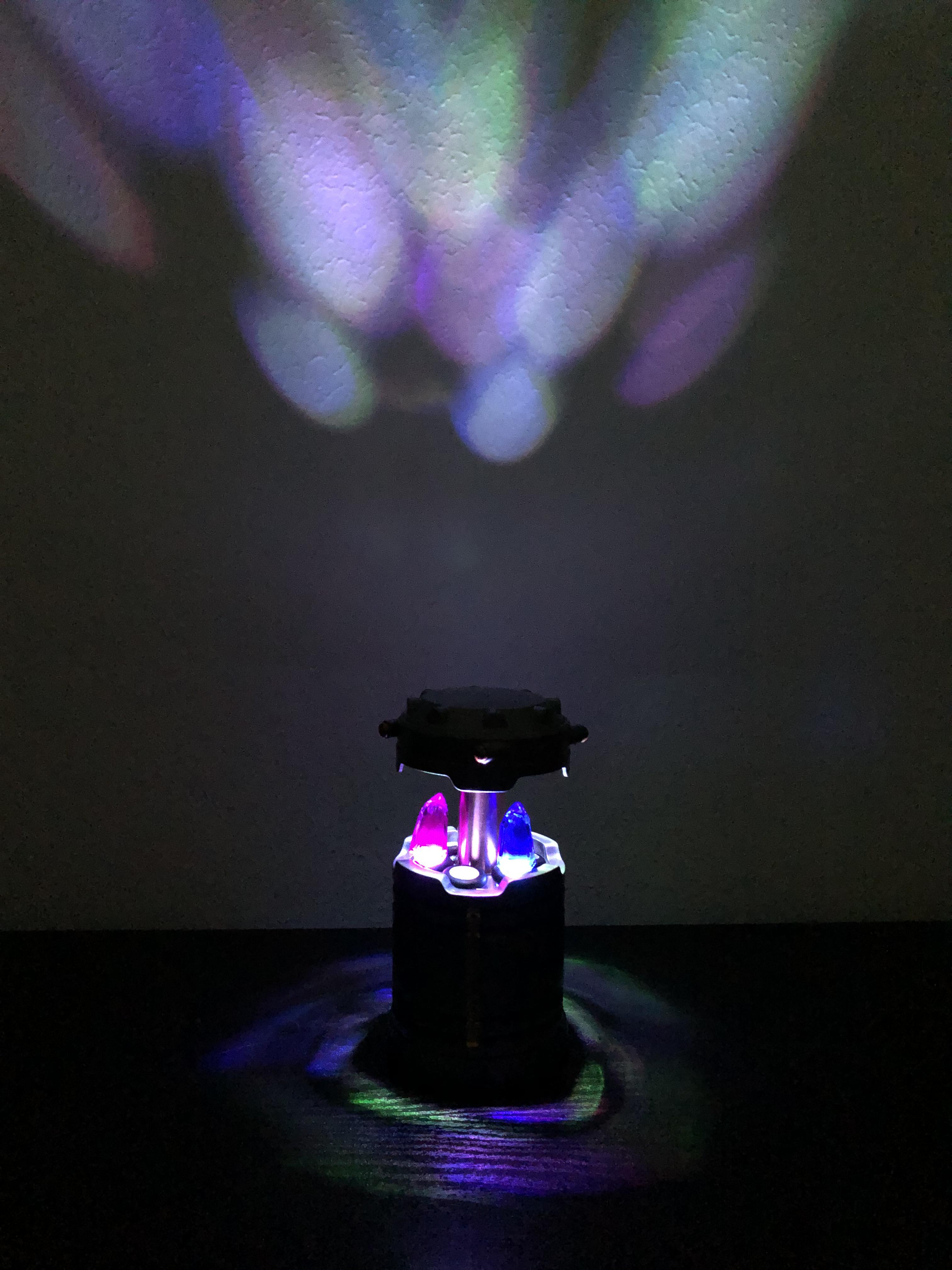 Just received my custom Kyber Crystal Storage Unit from u/YogiBear06. It is amazing! r/GalaxysEdge