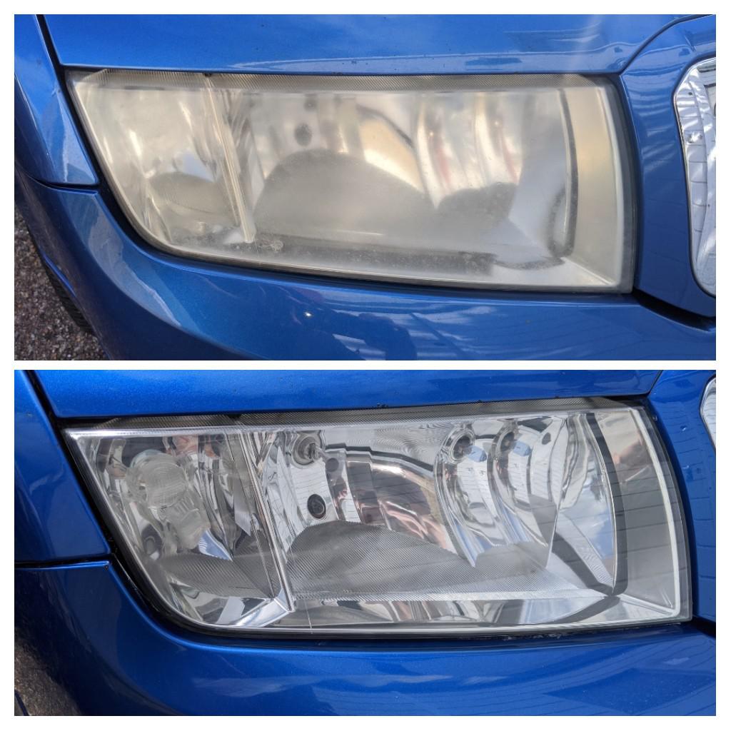 Restored my headlights today. Really happy with the results. They're