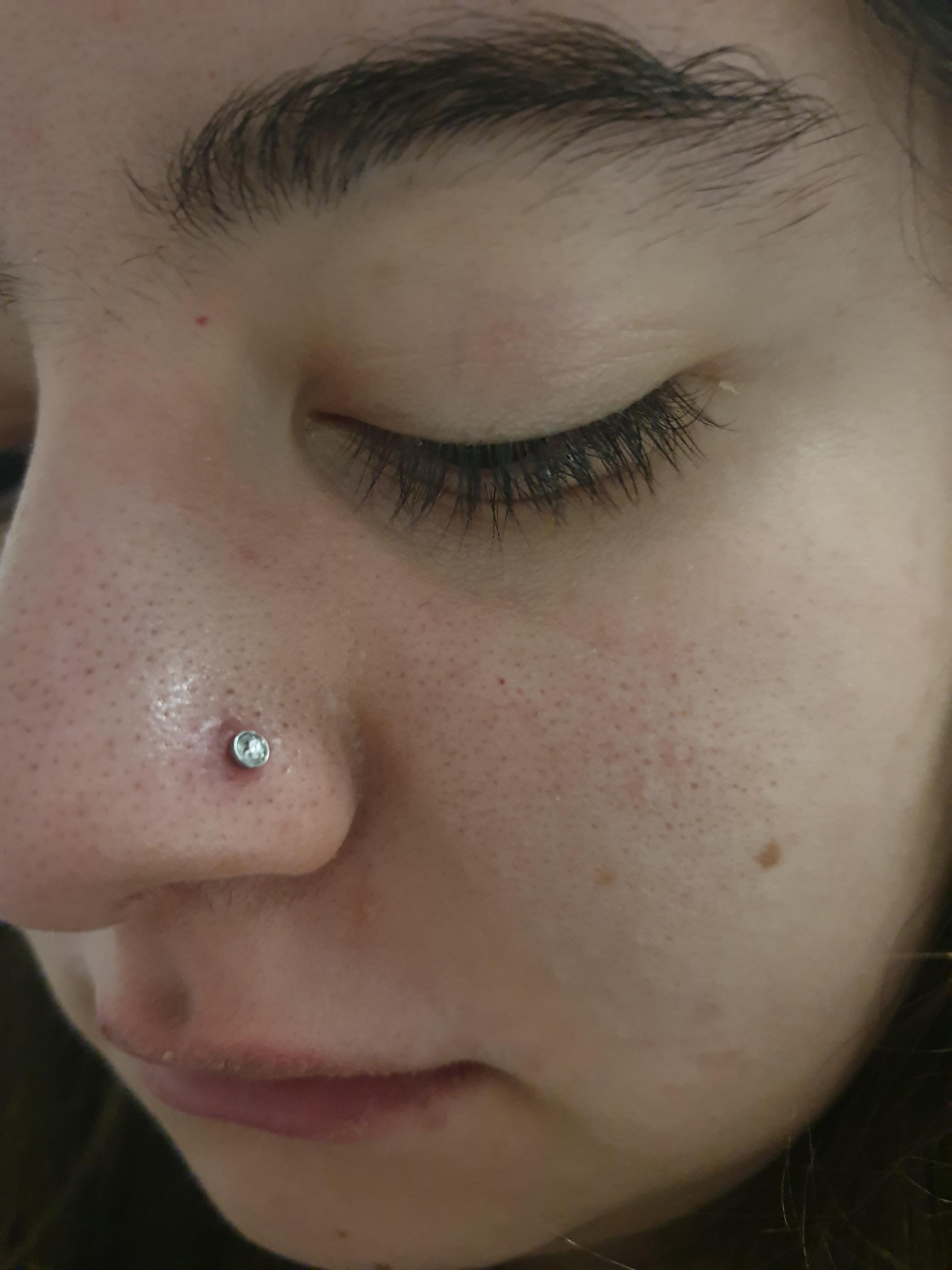 What's going on with this? It's super red, I have had a cold recently