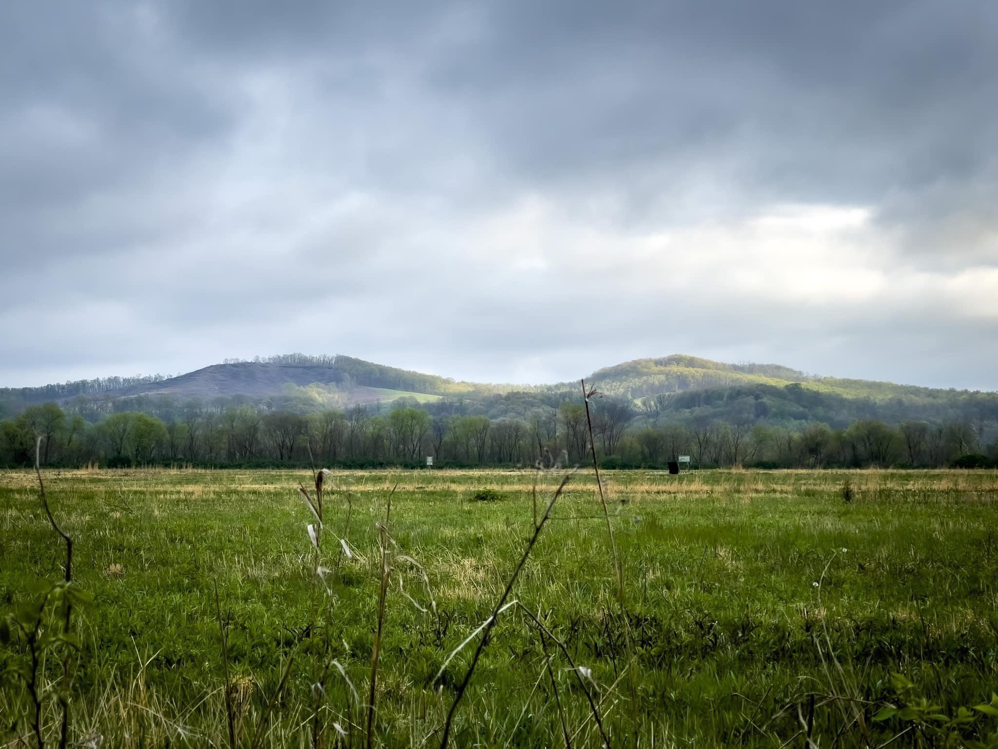 [OC] A View Of The Huntington Hills From Junction Group Earthworks In Chillicothe, Ohio USA