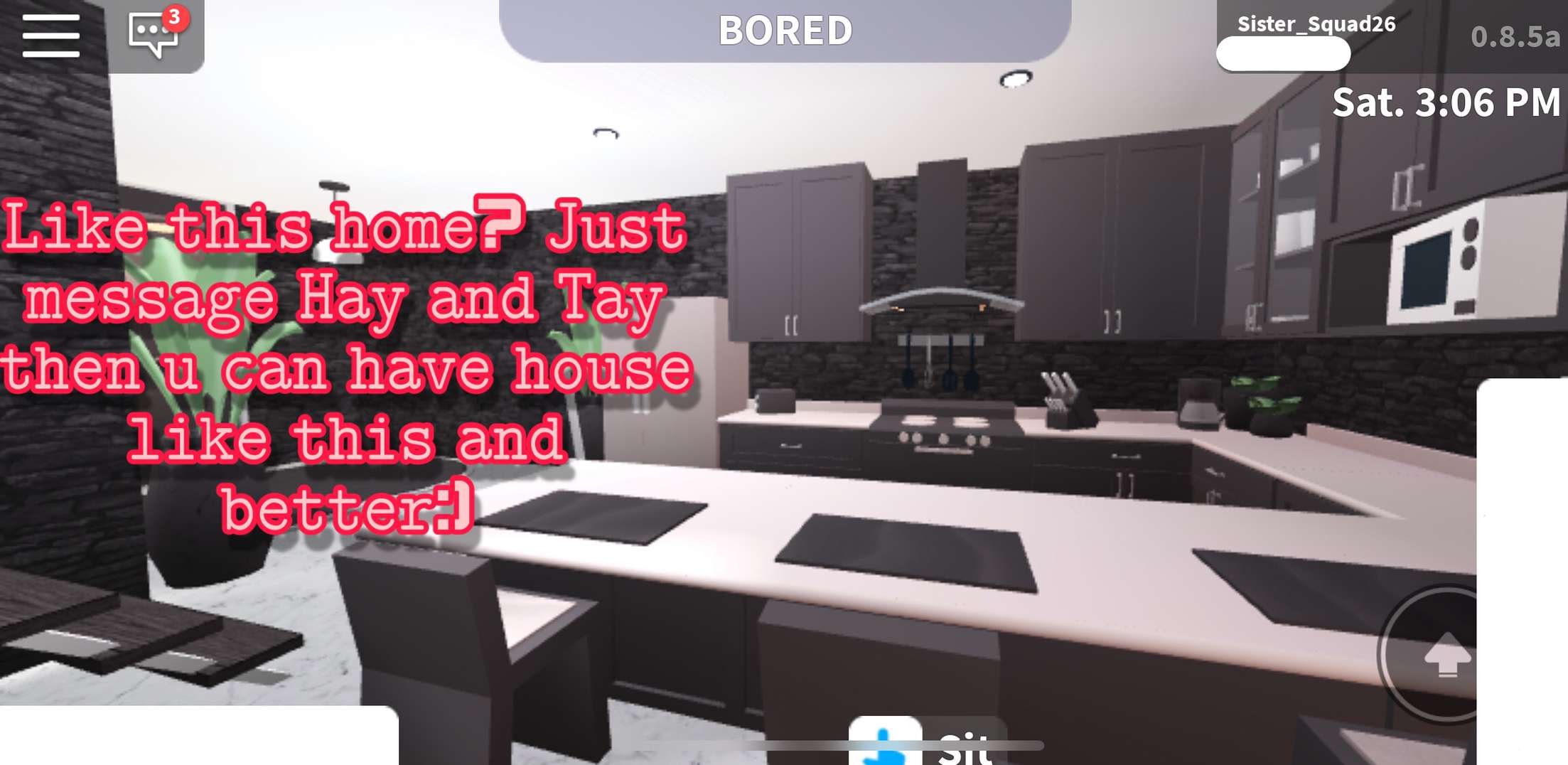 Join the discord! And you can have a house like this! u/Bloxburgbuilders