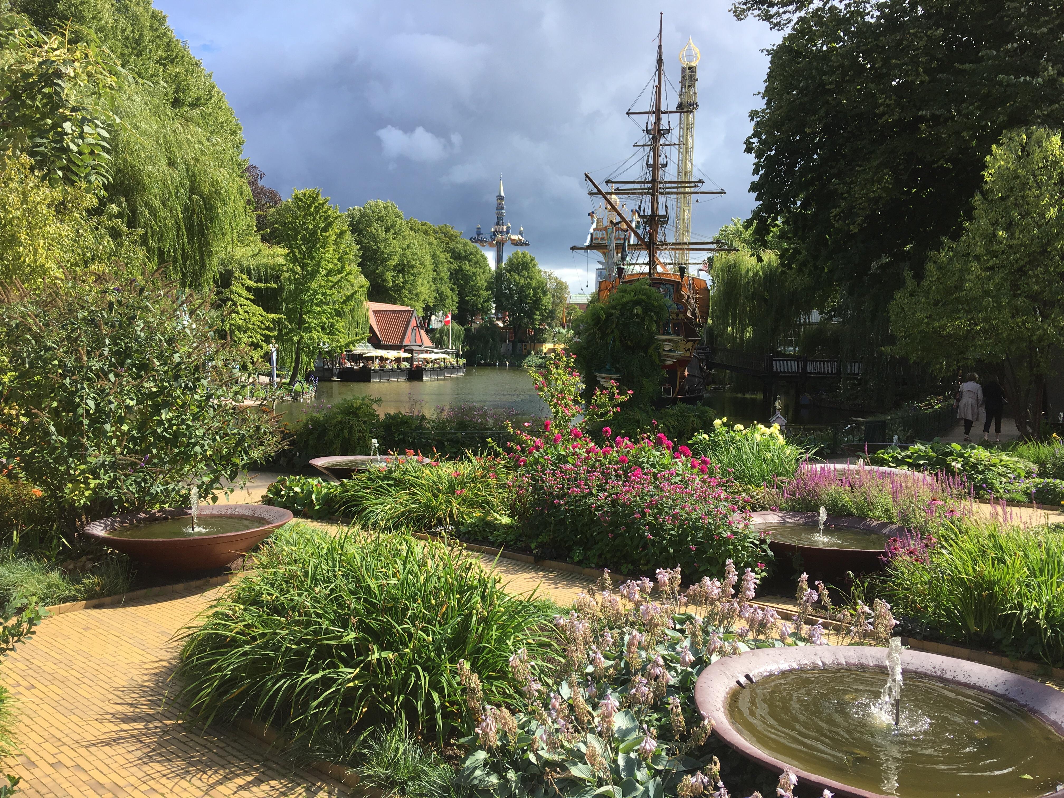 Tivoli gardens in Copenhagen r/travel