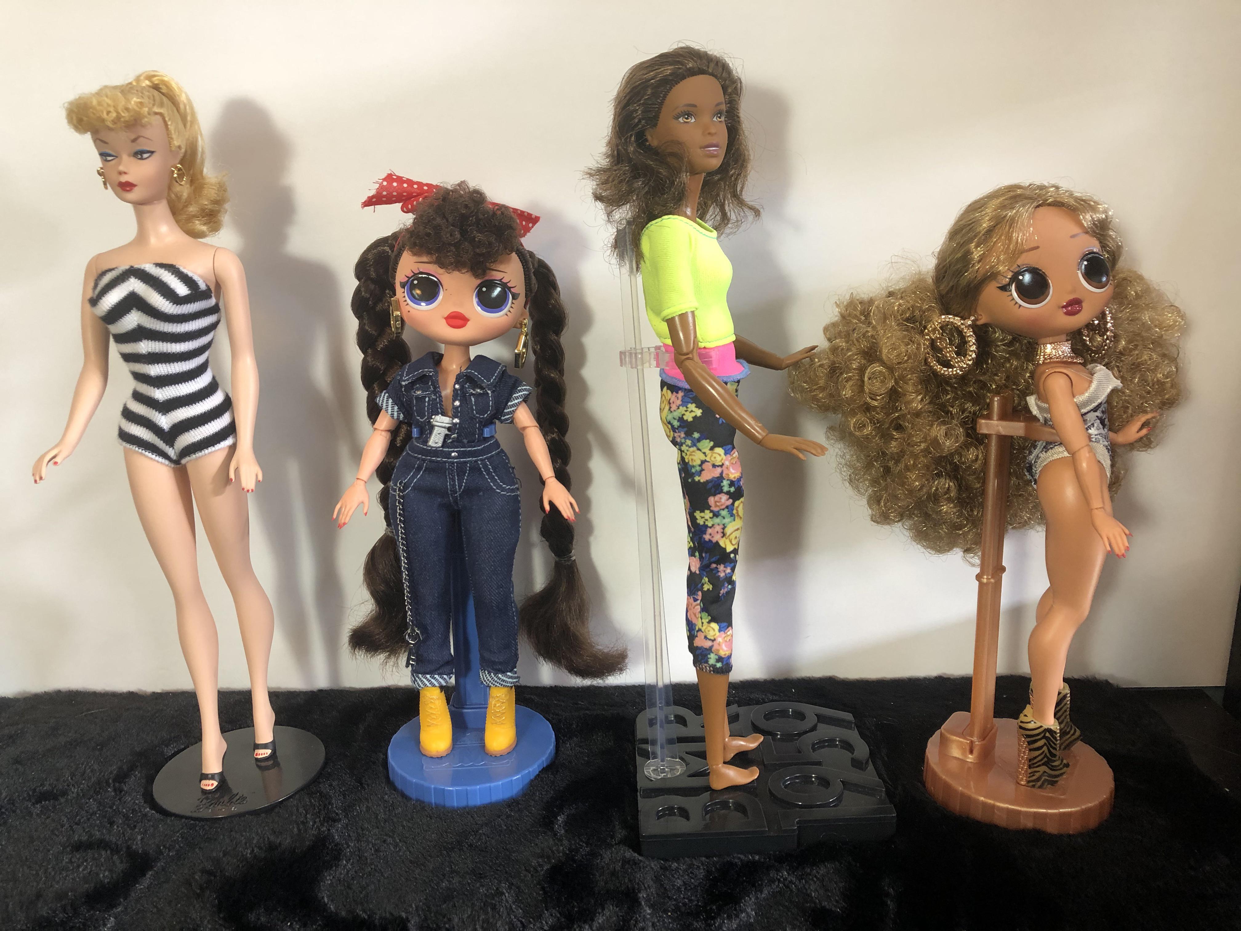 Barbie vs LOL OMG doll comparison r/OMGDoll